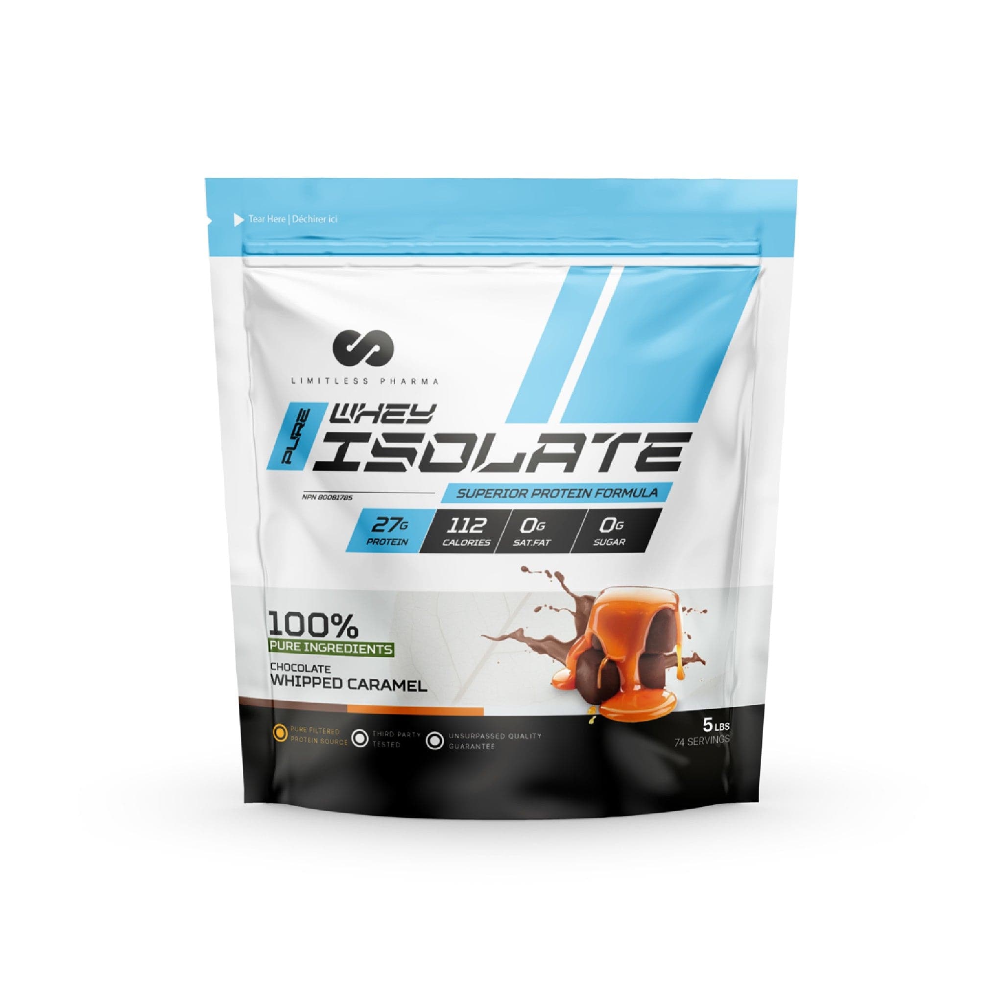 Limitless Pharma Whey Isolate 5lb