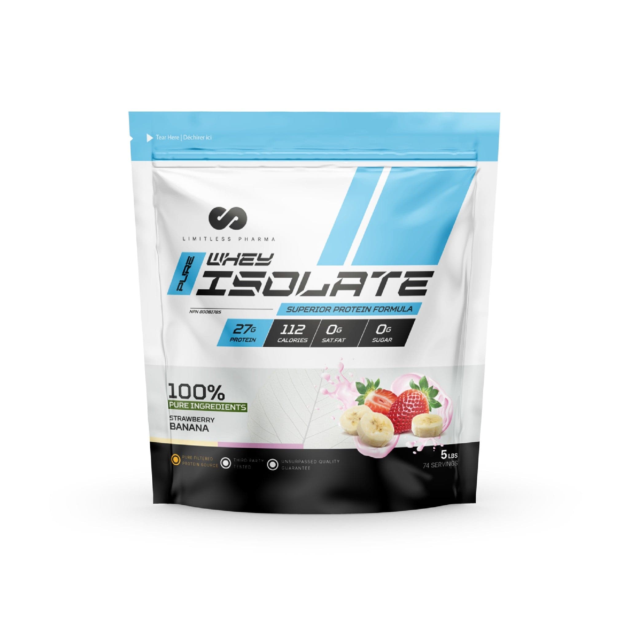 Limitless Pharma Whey Isolate 5lb