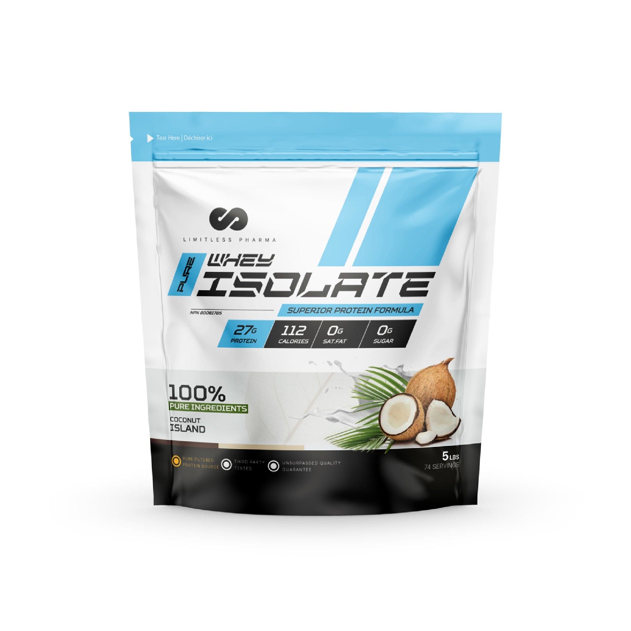 Limitless Pharma Whey Isolate 5lb