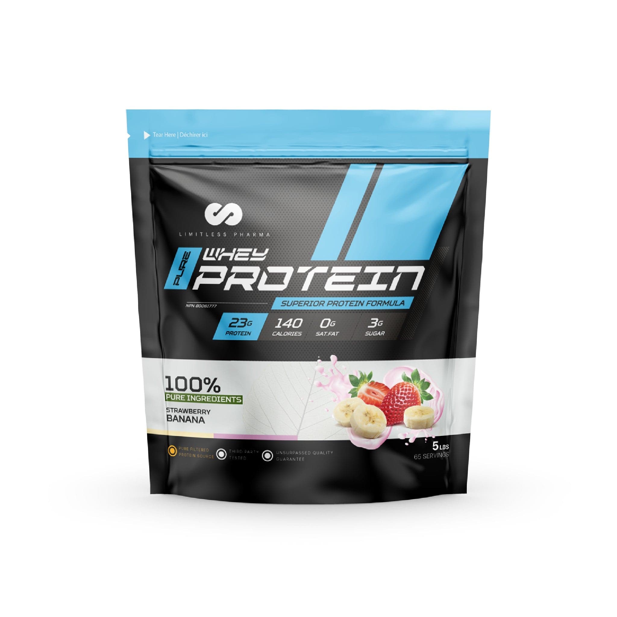 Limitless Pharma Whey Protein 5lb