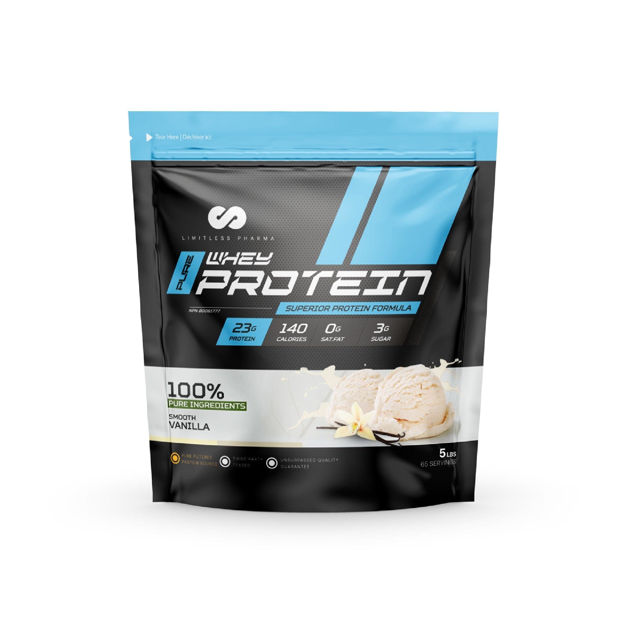 Limitless Pharma Whey Protein 5lb