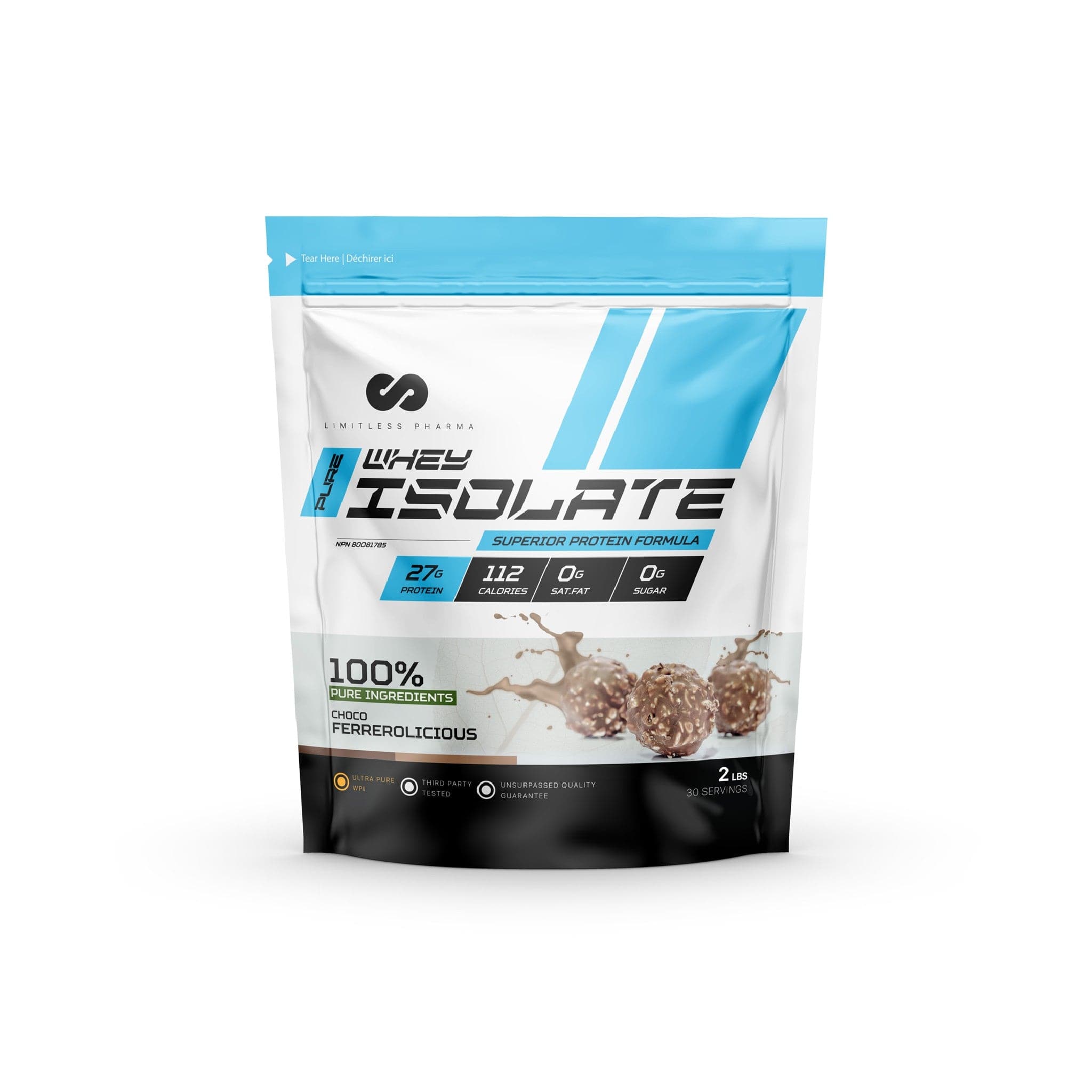 Limitless Pharma Whey Isolate 2lb