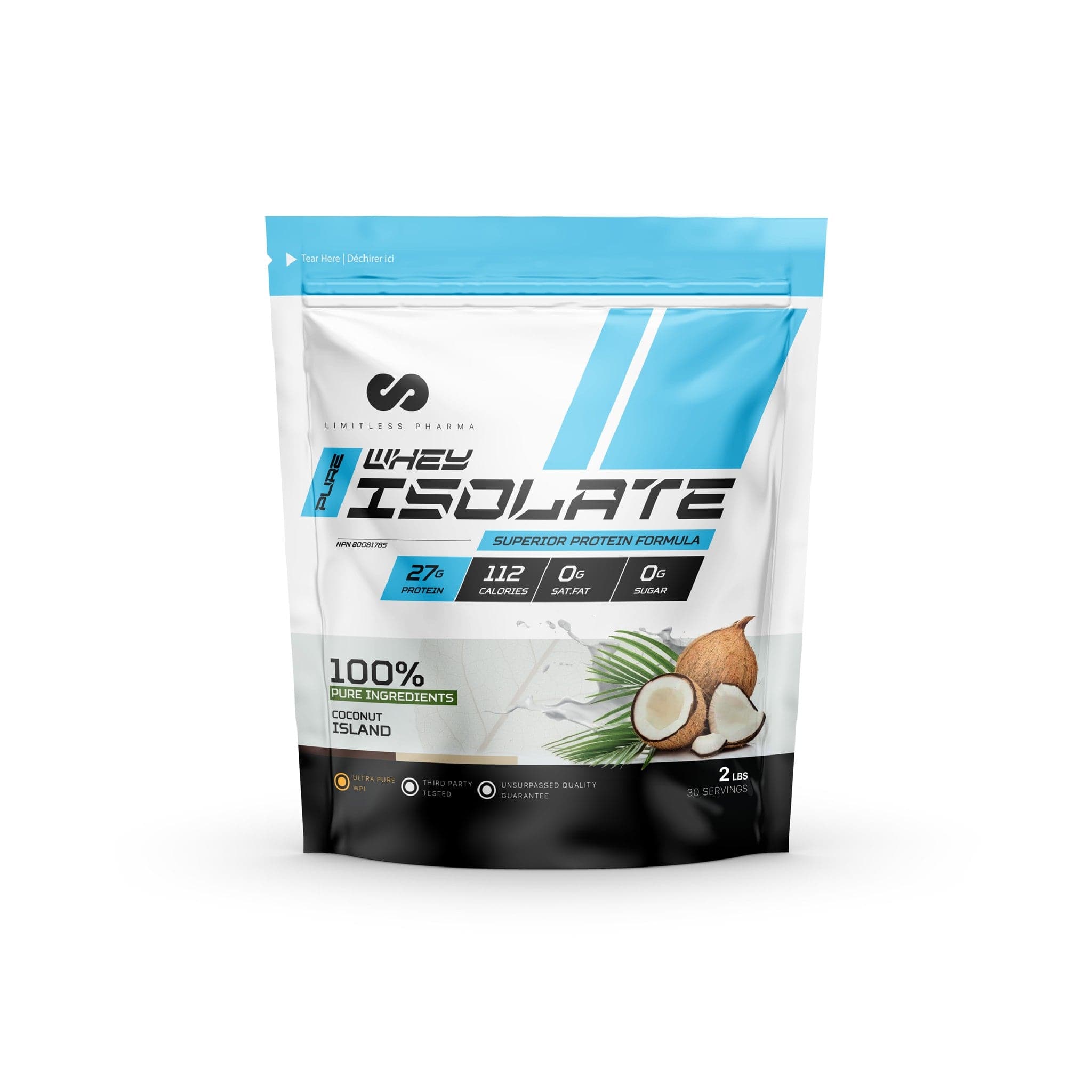 Limitless Pharma Whey Isolate 2lb