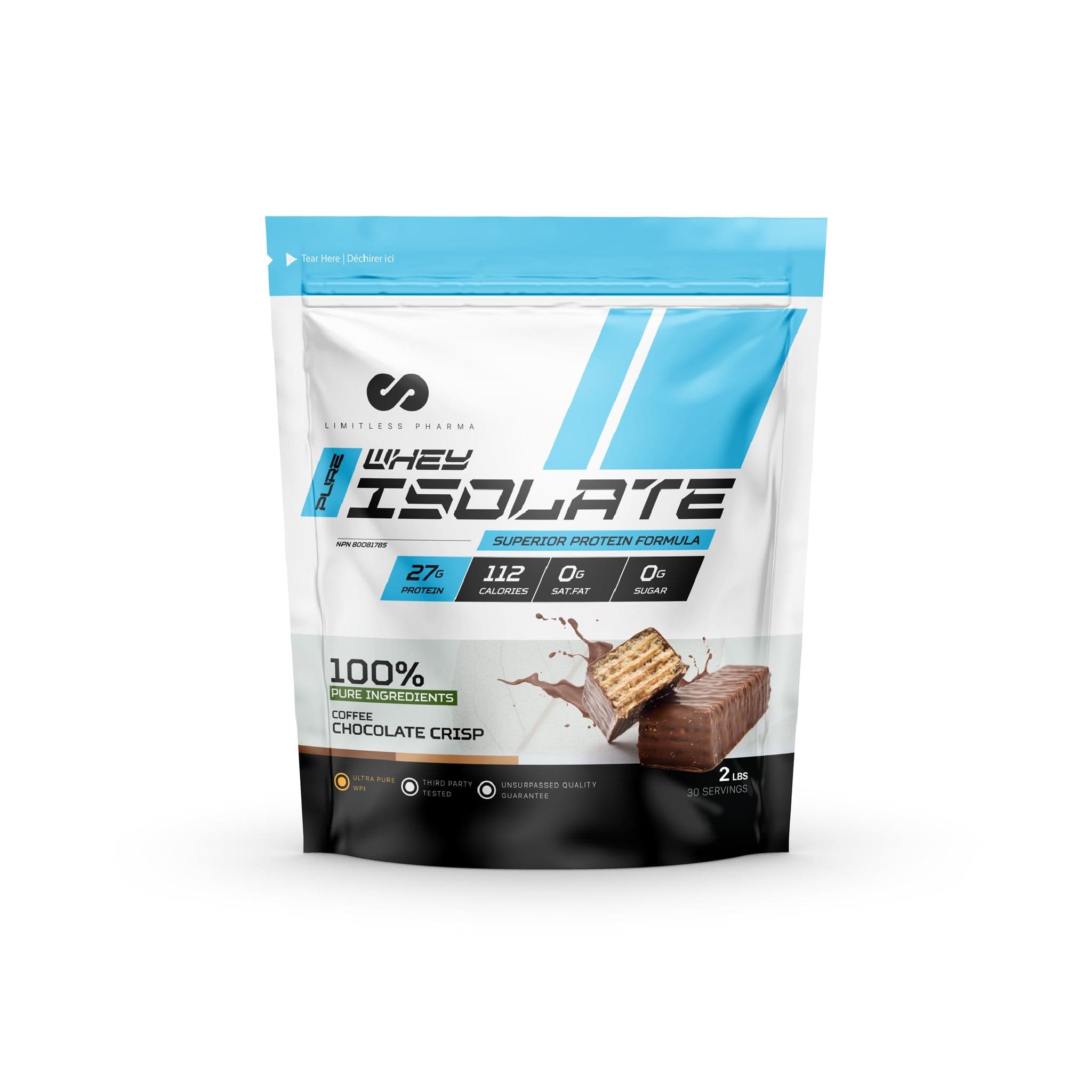 Limitless Pharma Whey Isolate 2lb