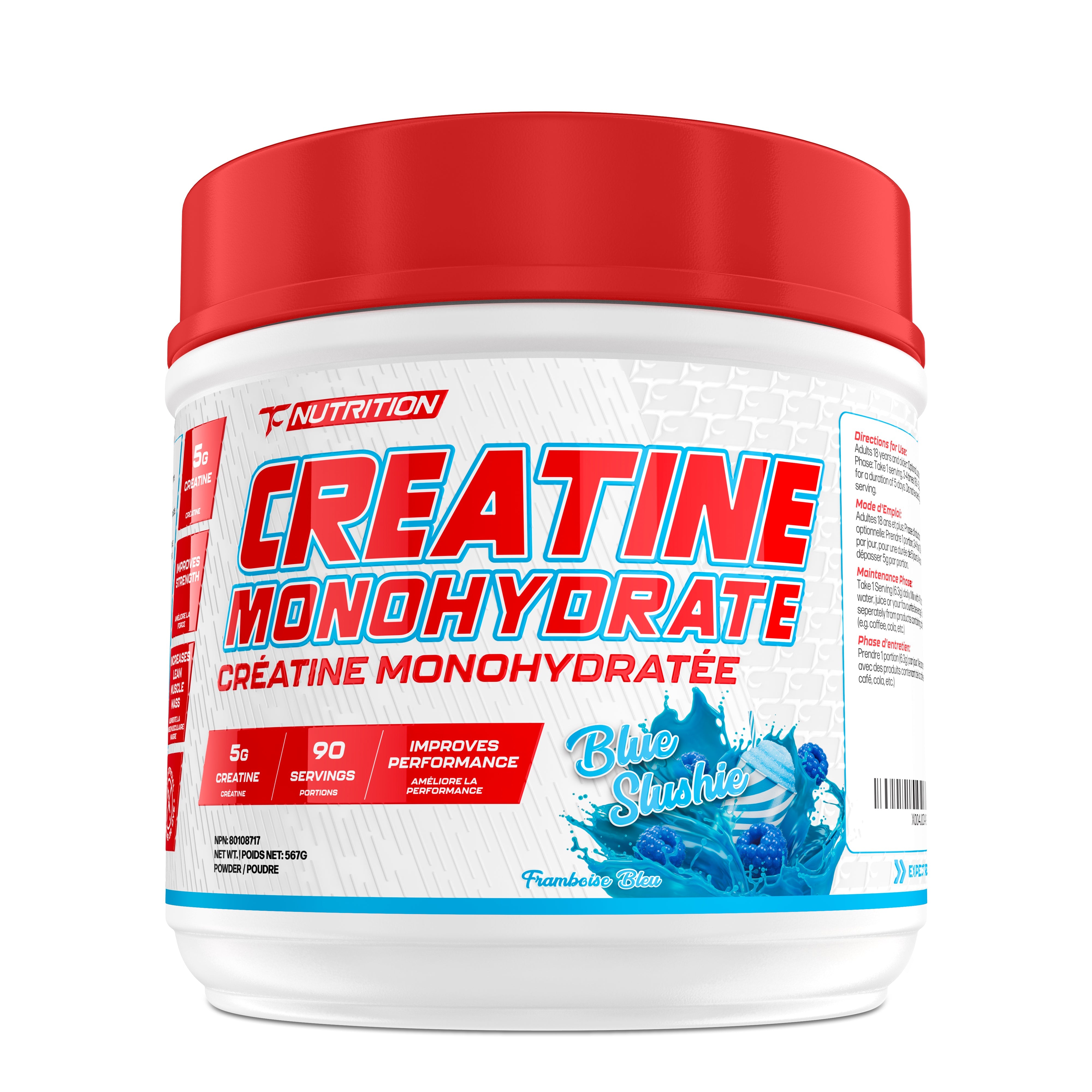 TC Nutrition Creatine Monohydrate 90 servings