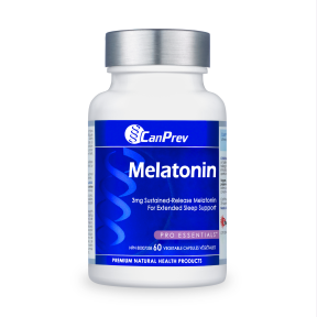 CanPrev Melatonin 3mg Sustained-Release 60 vcap