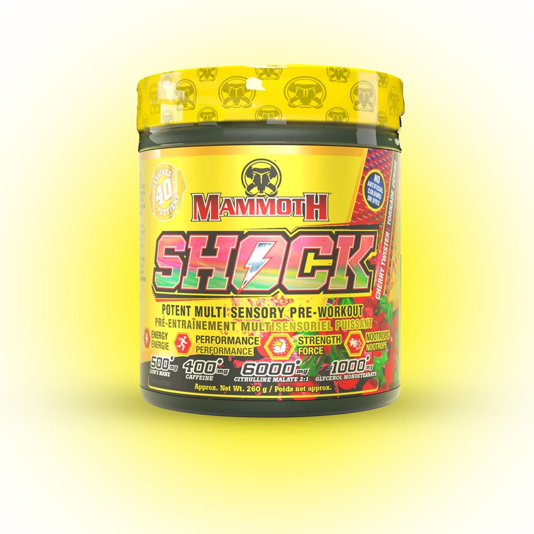 Mammoth Shock 40 serving