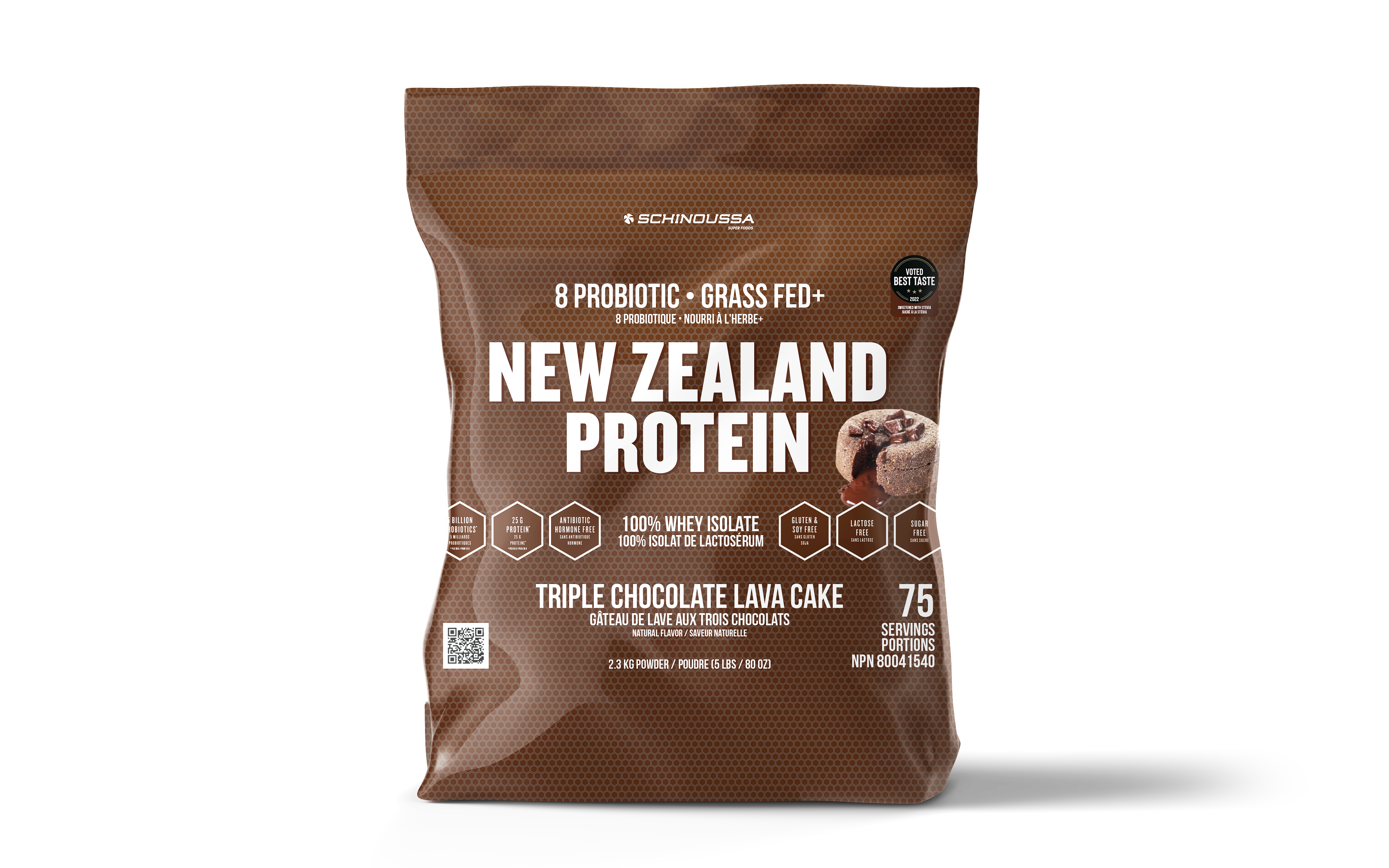 Schinoussa NZ Probiotic Whey Isolate 75 serving