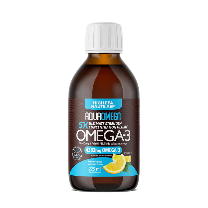 AquaOmega 5X Ultimate Strength EPA 225ml