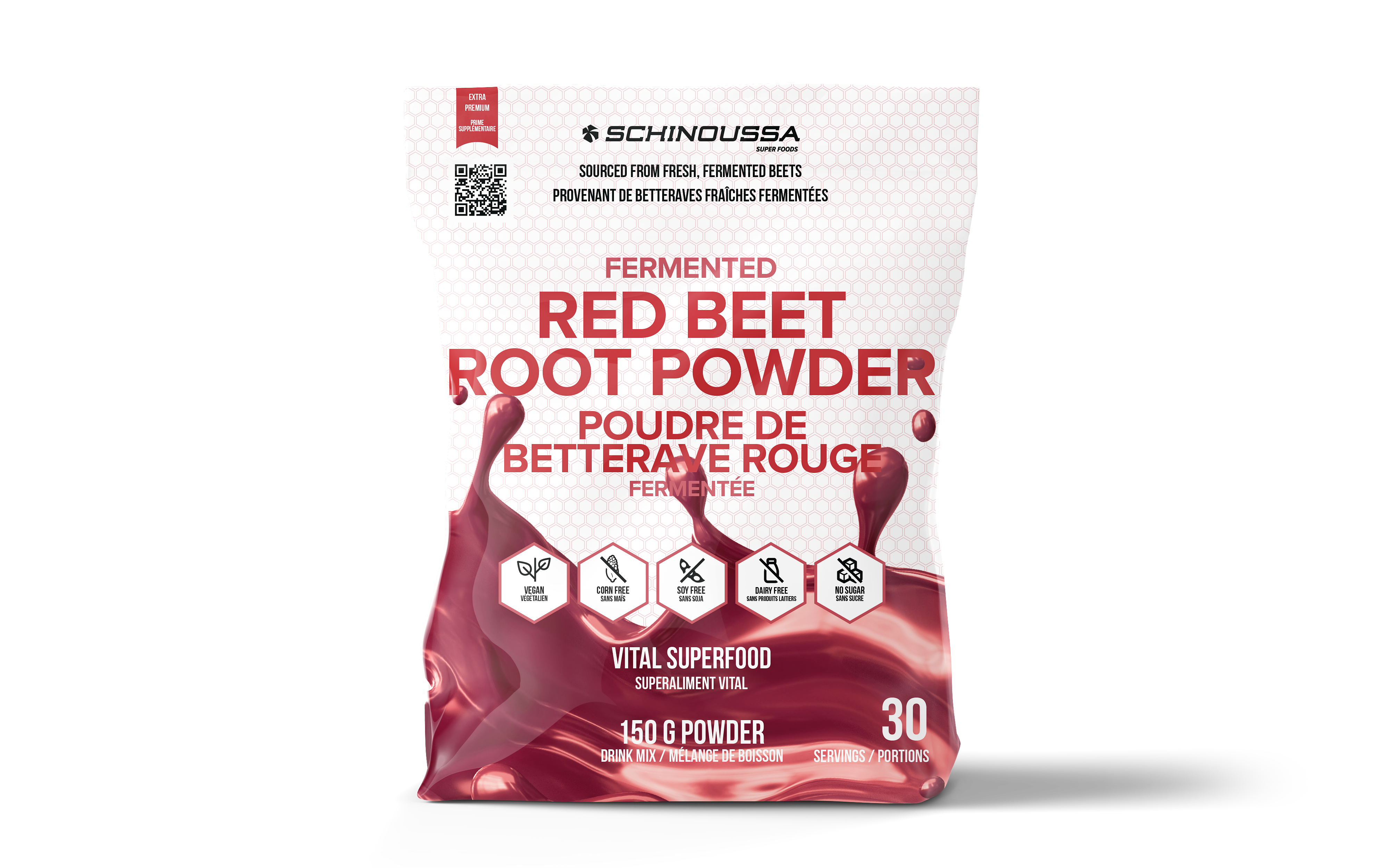 Schinoussa Red Beet Root Powder 30 serving