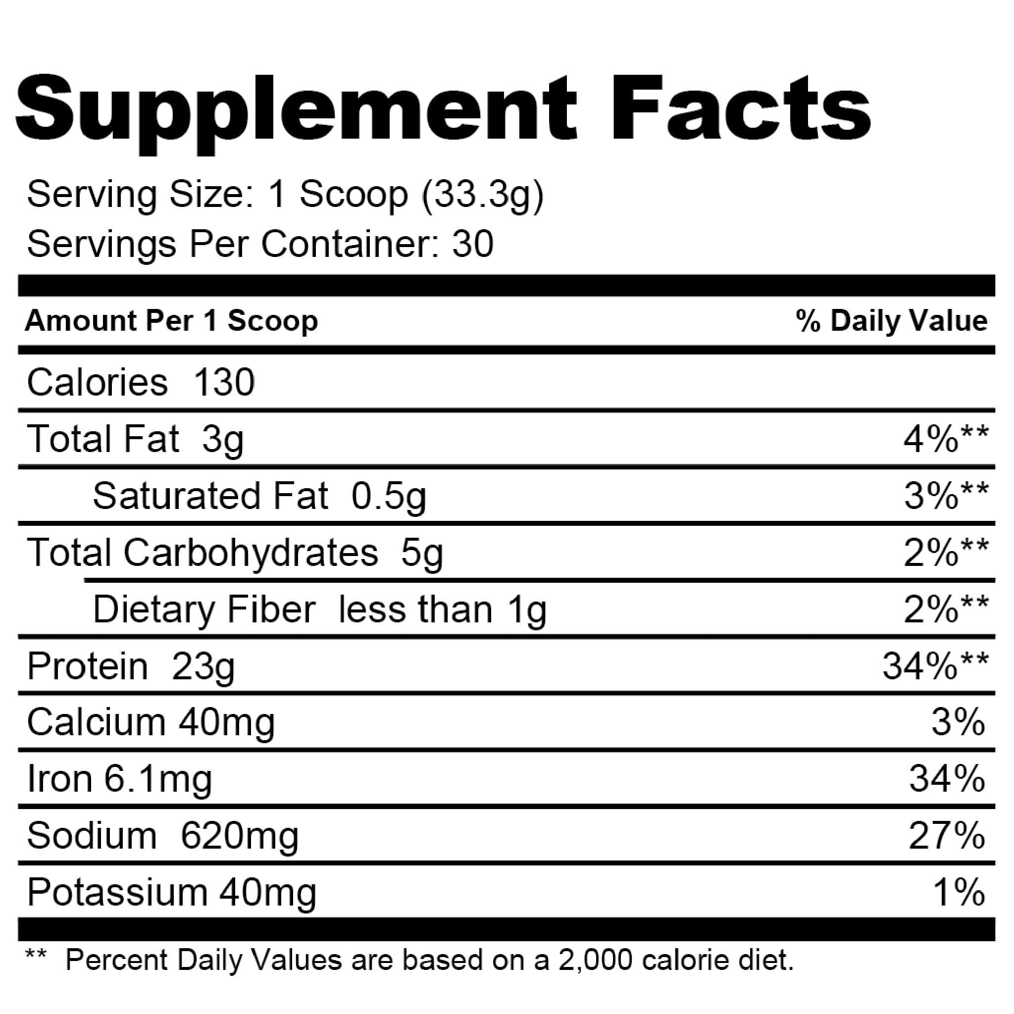 Blessed Plant Based Protein 15 servings