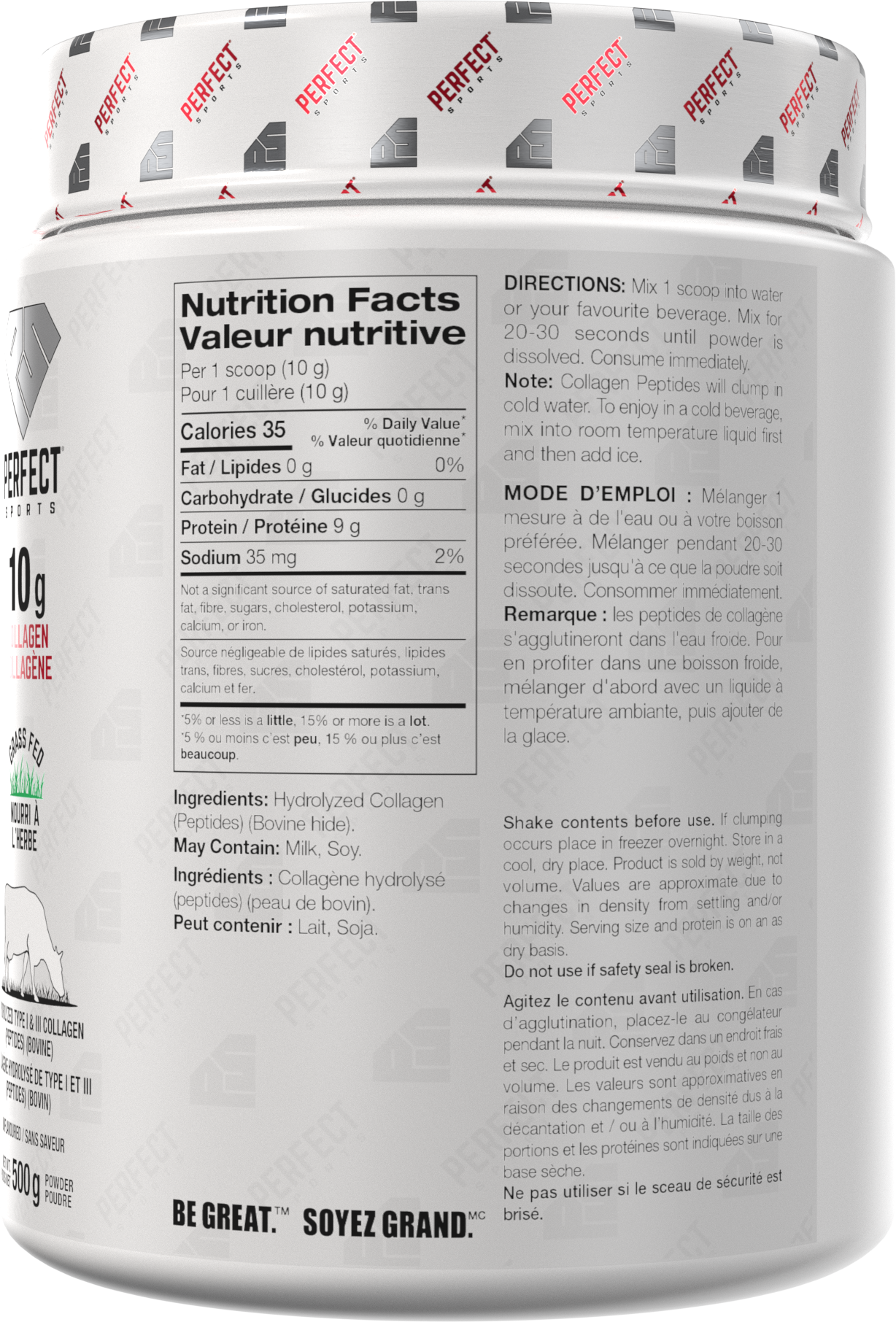 Perfect Sports Collagen 50 servings