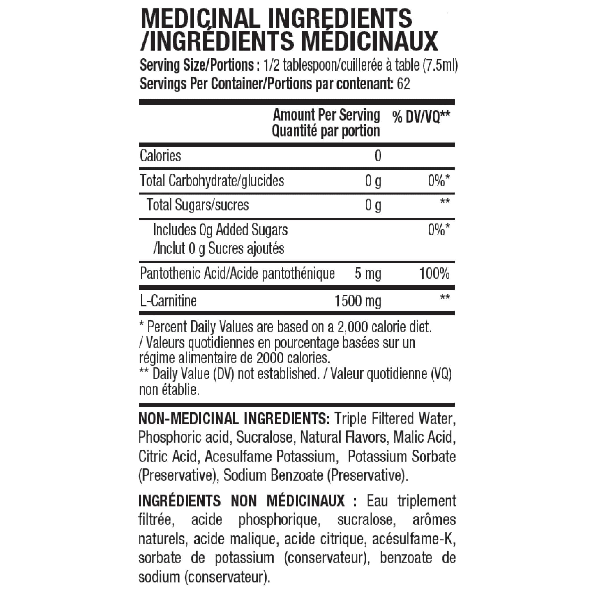 ANS Diablo Carnitine 62 servings