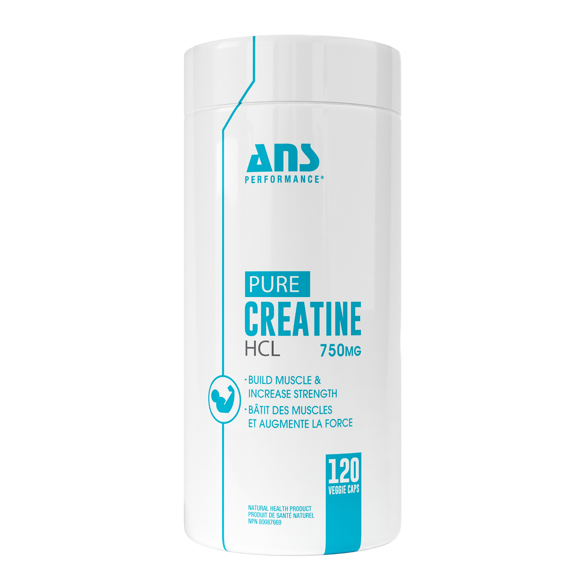 ANS Creatine HCL 120 capsules