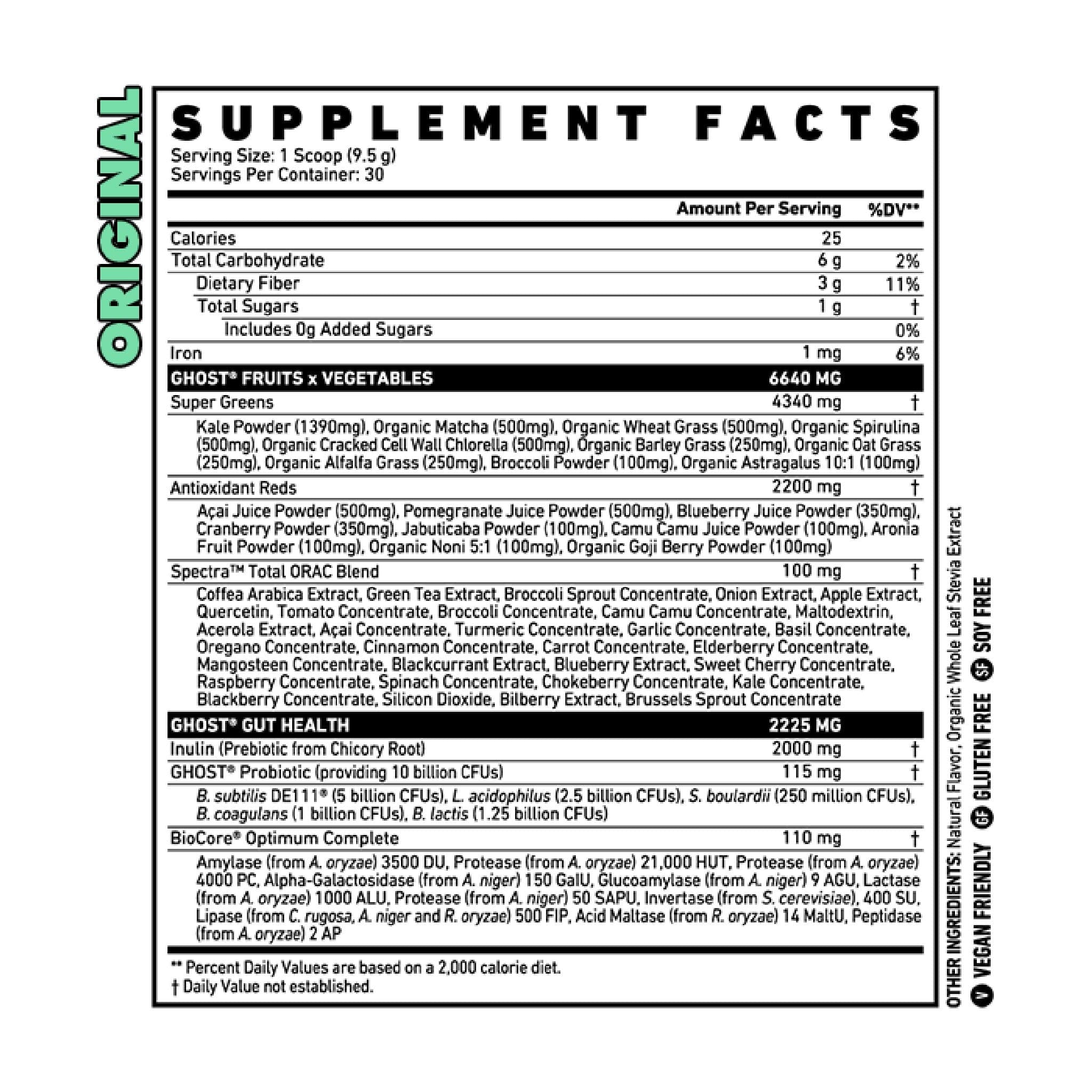 GHOST Greens 30 servings