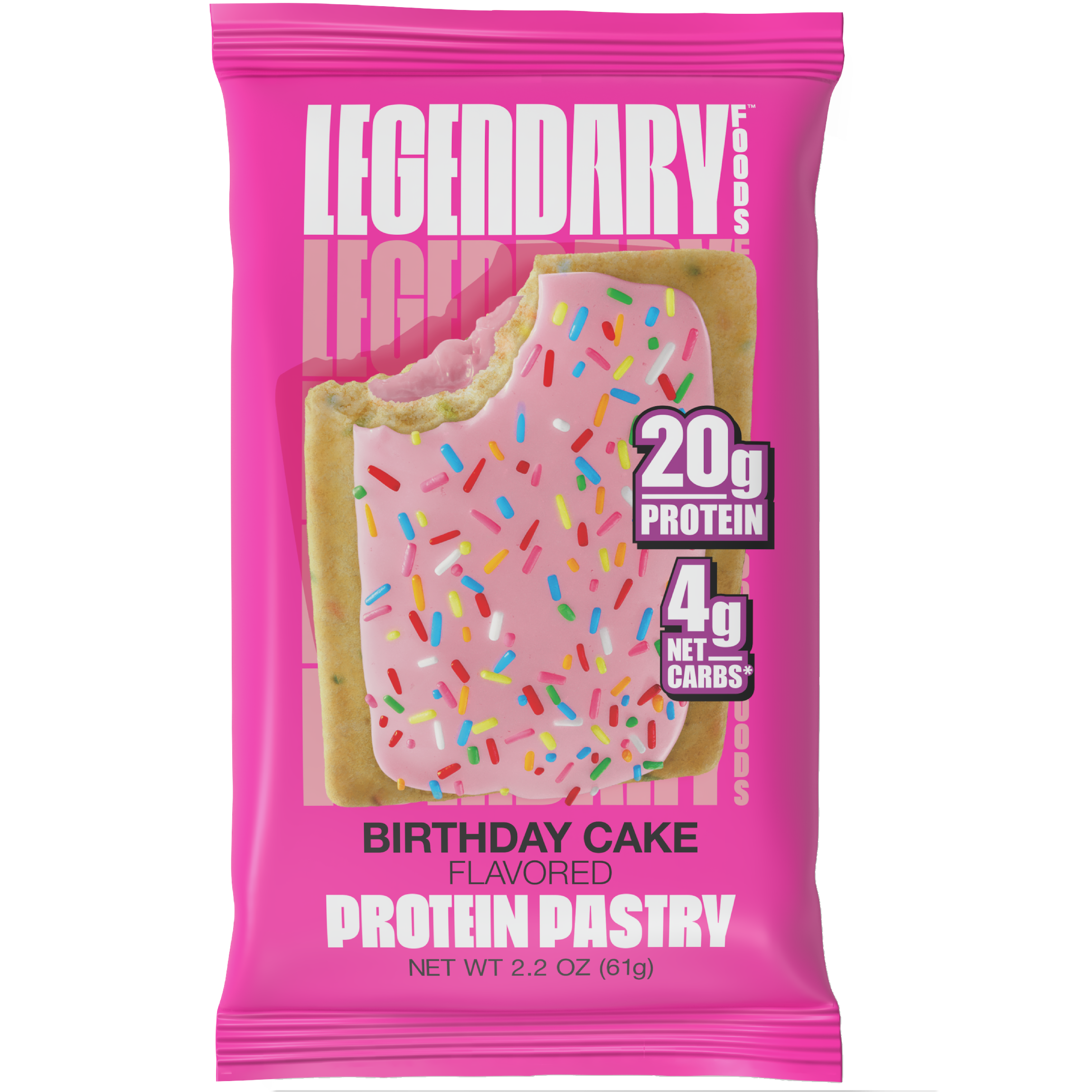 Legendary Foods Tasty Pastry Cake Style single