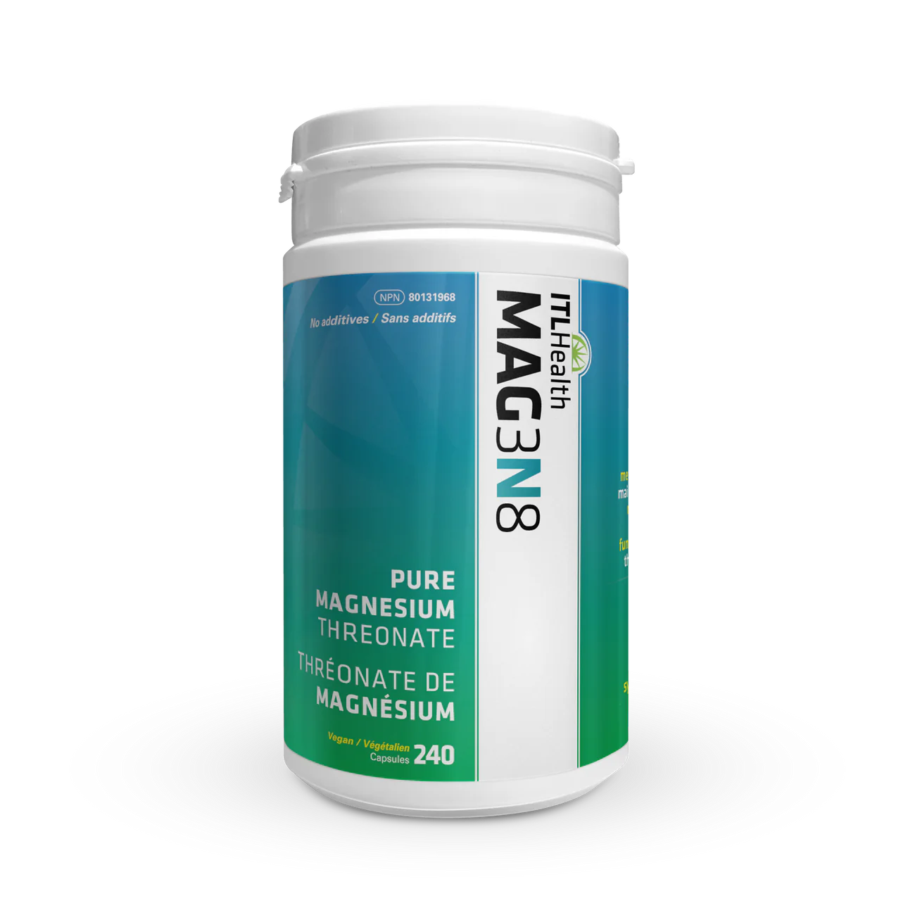 ITL Health MAG3N8 240 capsules