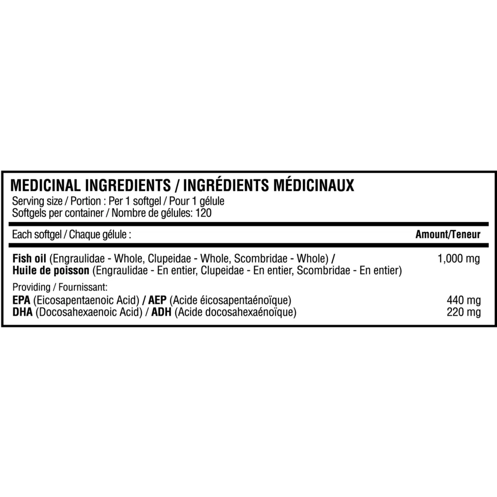 Believe Supplements Omega 3 120 softgel