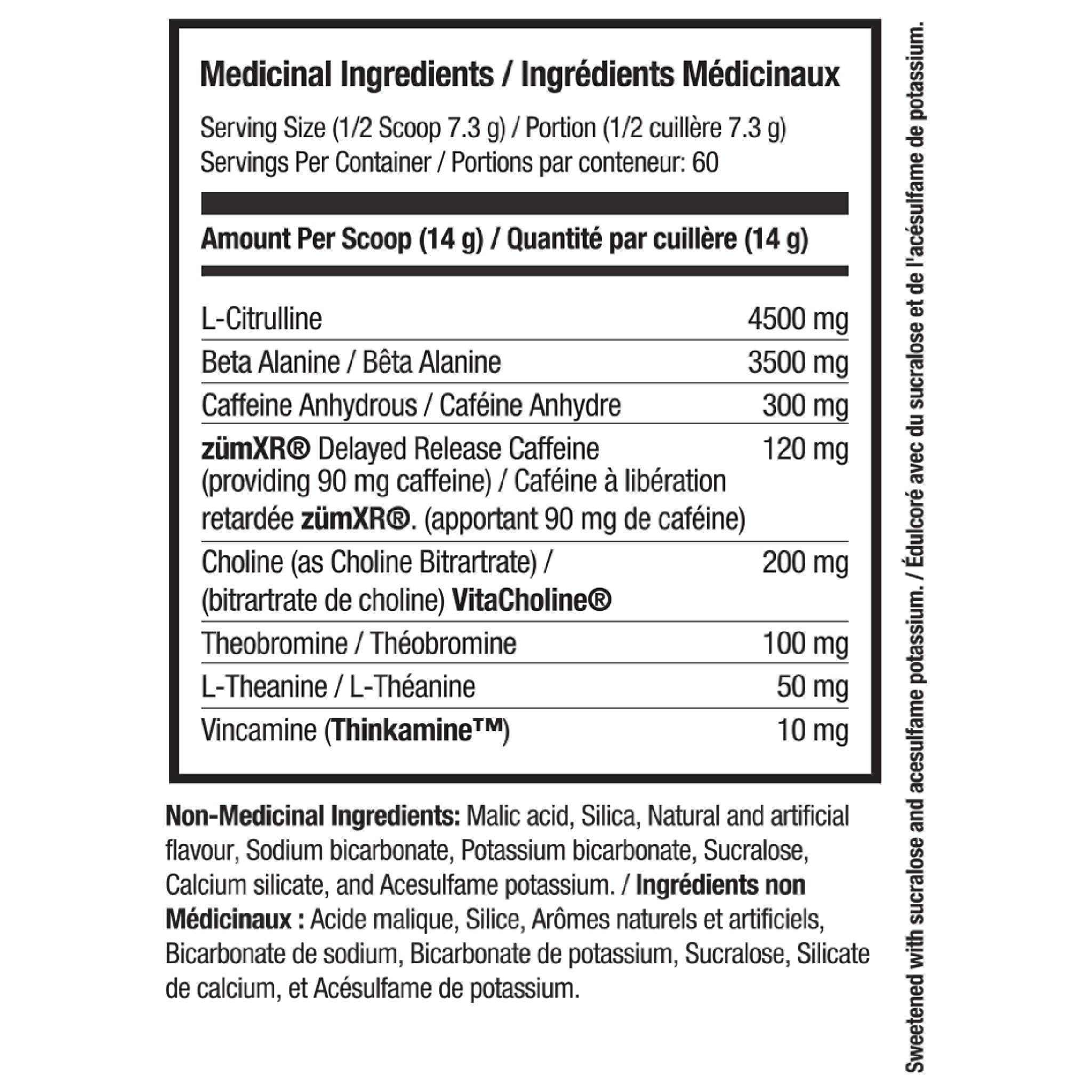 RYSE Loaded Pre 30 serving