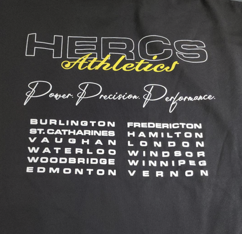Herc's Athletics Premium Tour Shirt Black