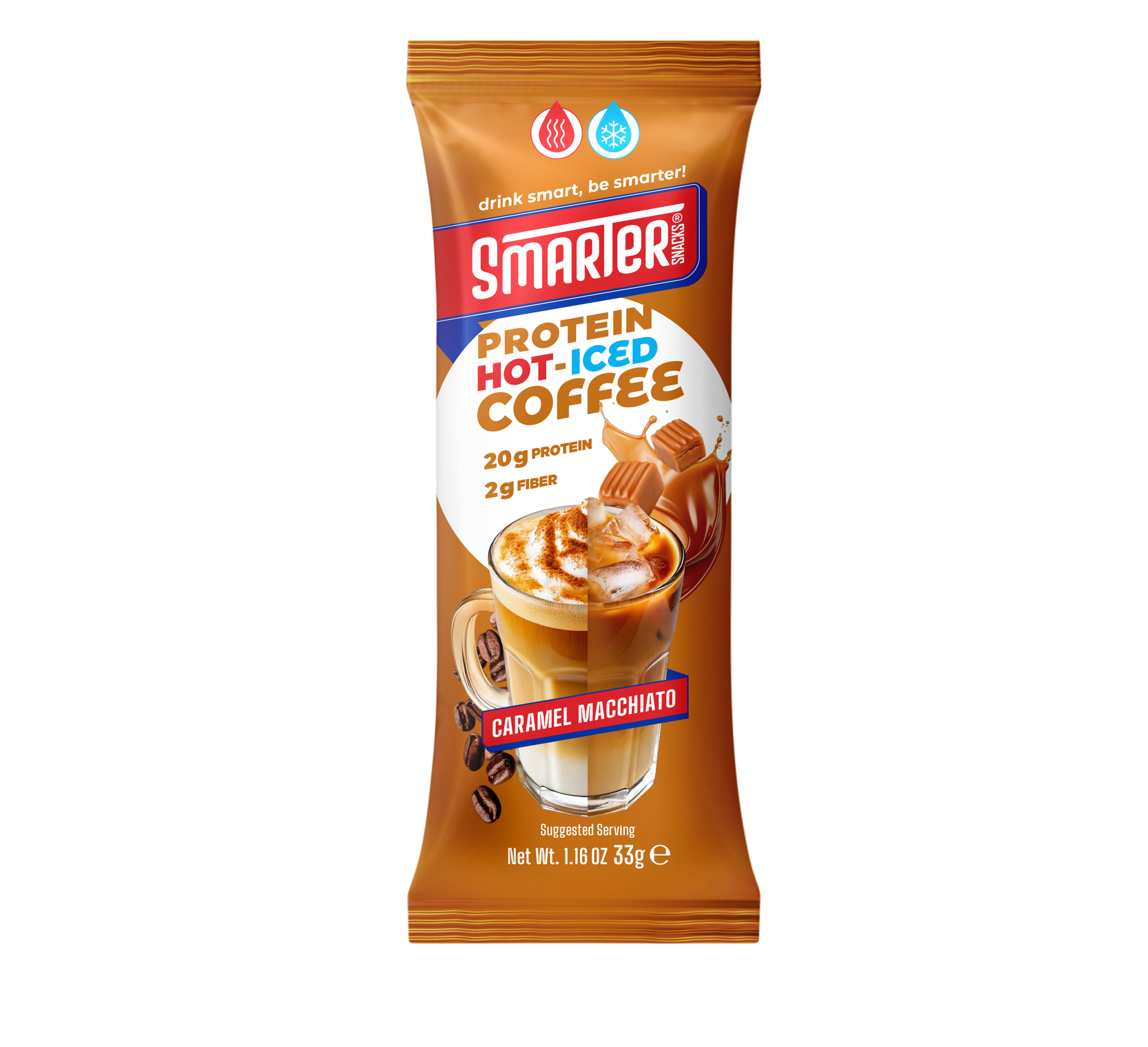 Smarter Snacks Protein Coffee single