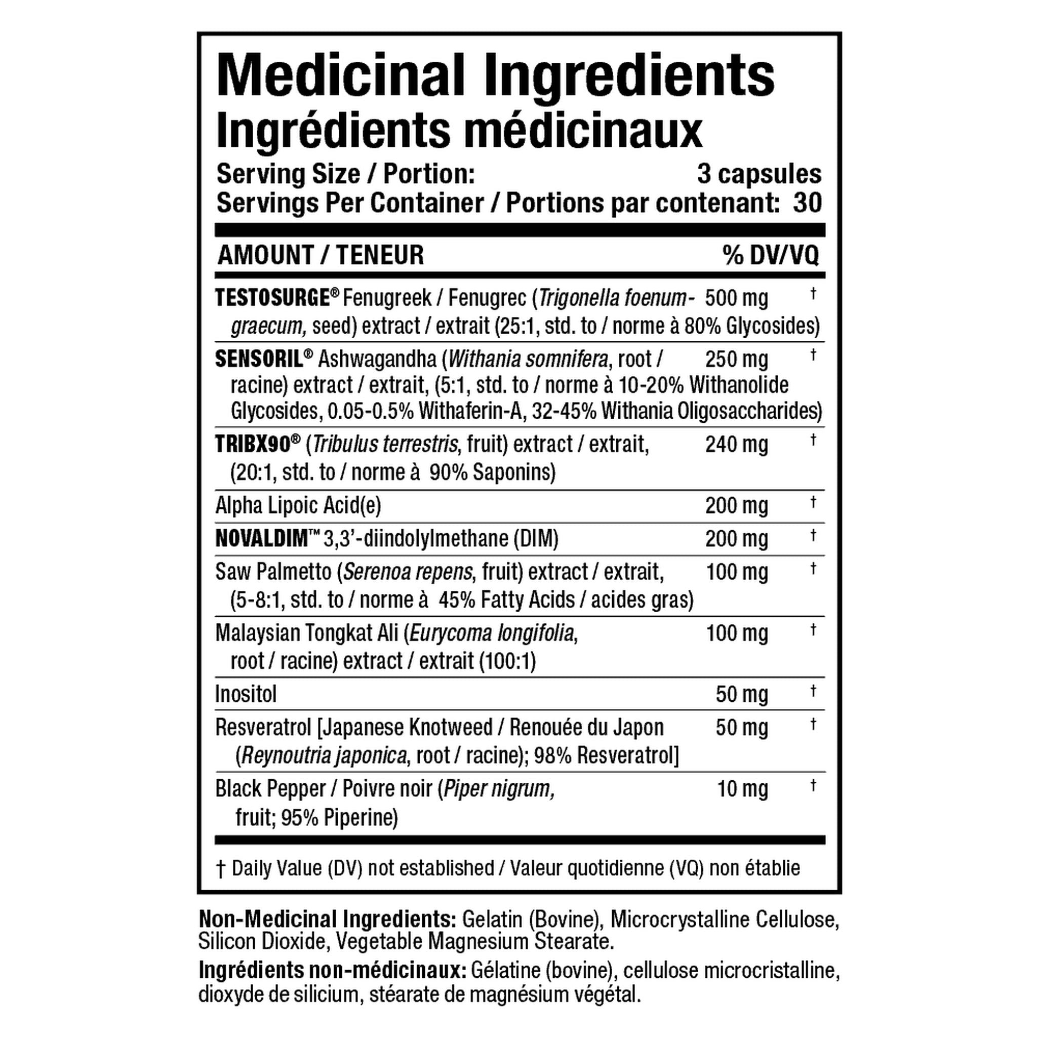 Allmax TestoFX Loaded 90 ct