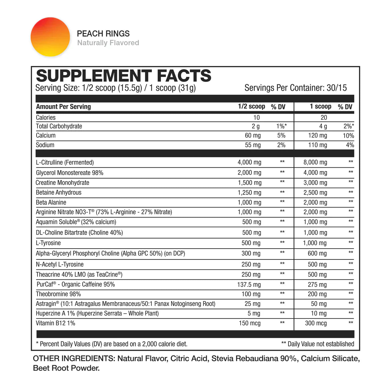 HD Muscle PreHD Ultra 30 servings