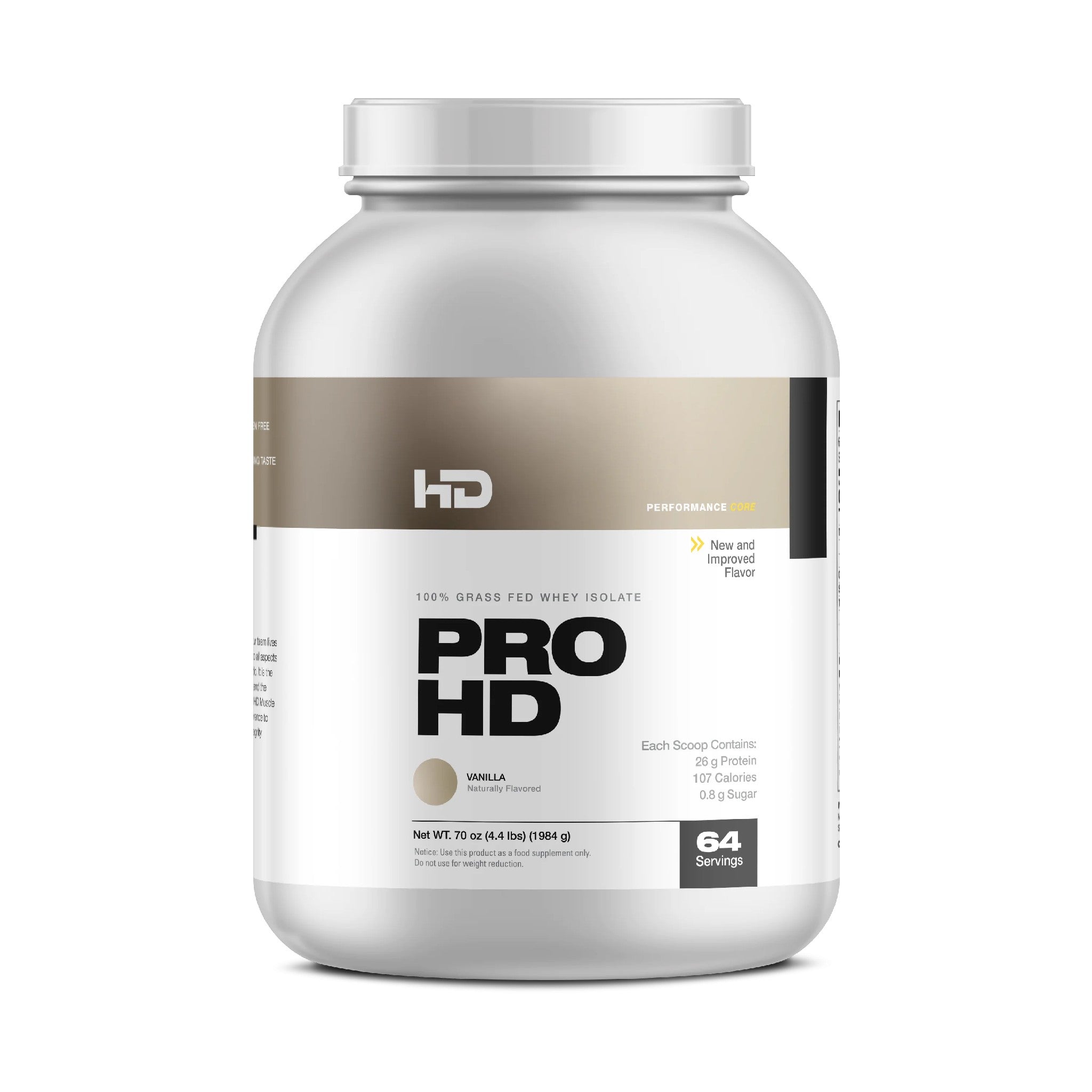 HD Muscle ProHD Grass Fed Whey Isolate 64 serving