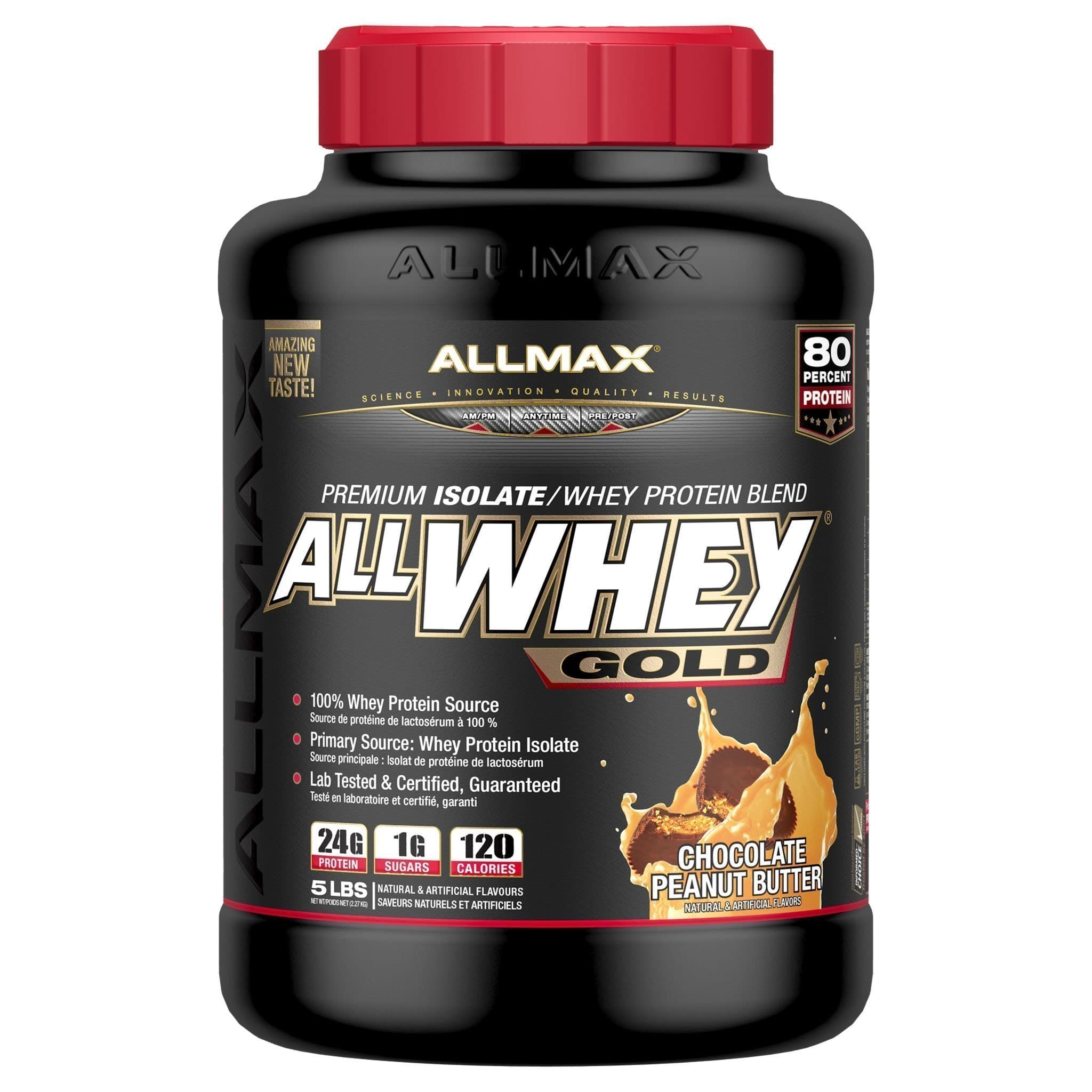 Allmax Allwhey Gold 5lb | HERC'S Nutrition Canada