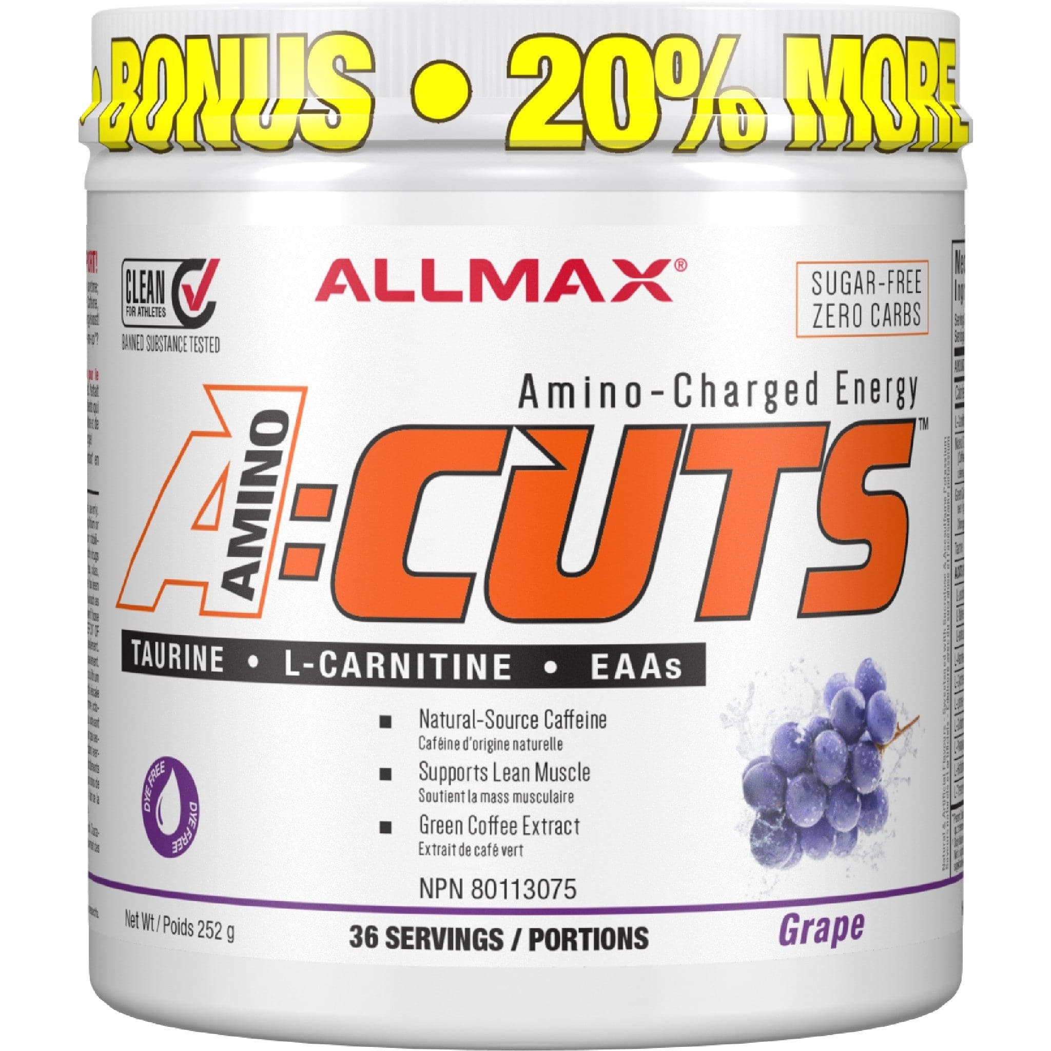 Allmax ACUTS 36 servings
