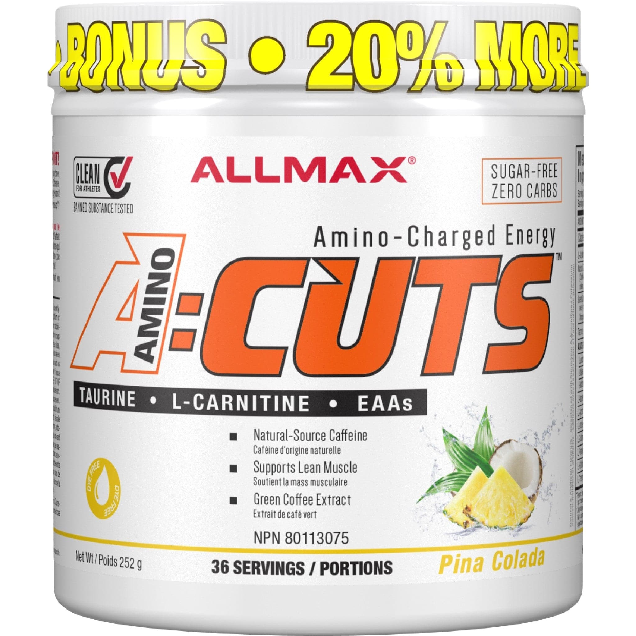 Allmax ACUTS 36 servings