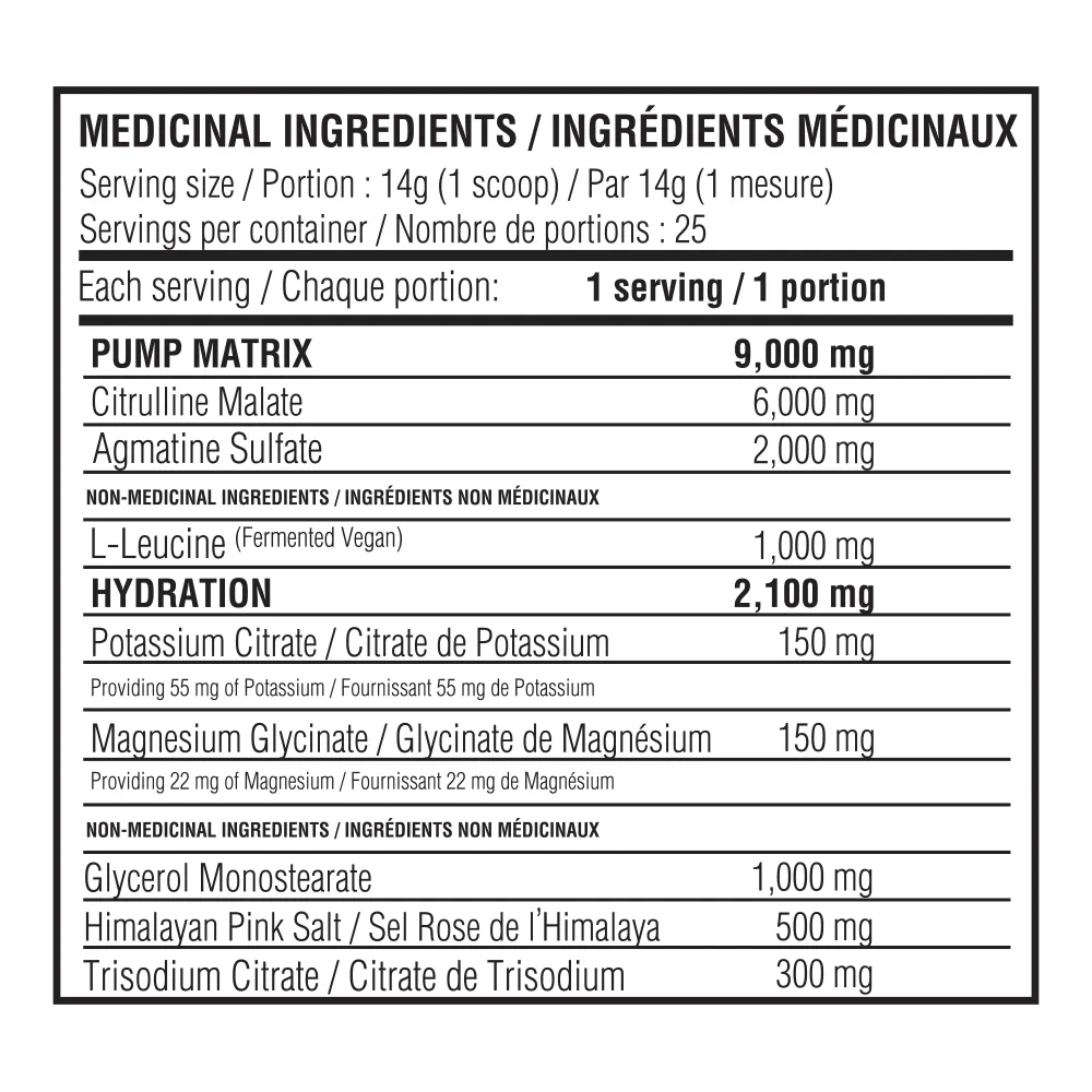 Believe Supplements Pump Addict SF 25 servings