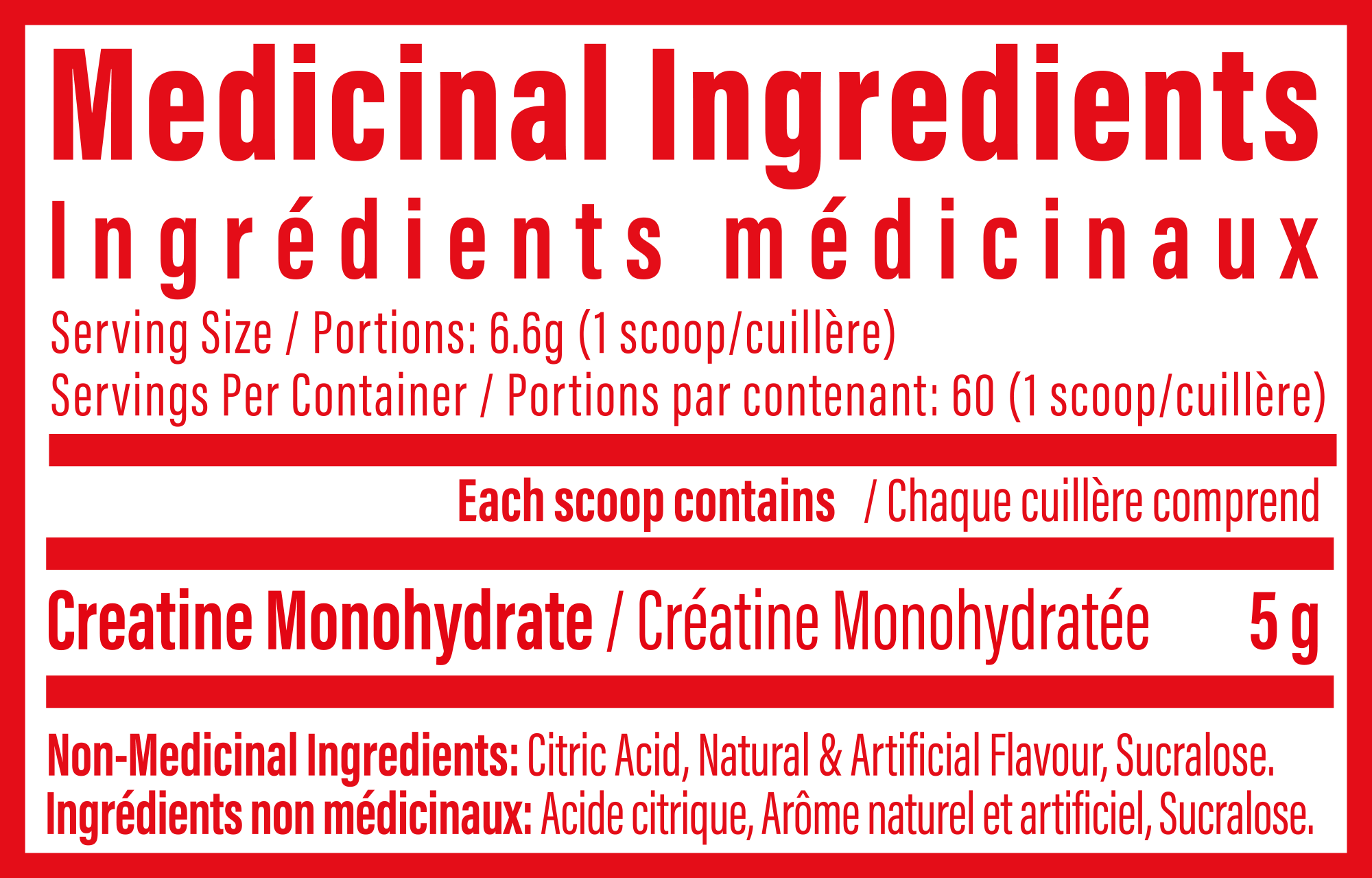 TC Nutrition Creatine Monohydrate 90 servings