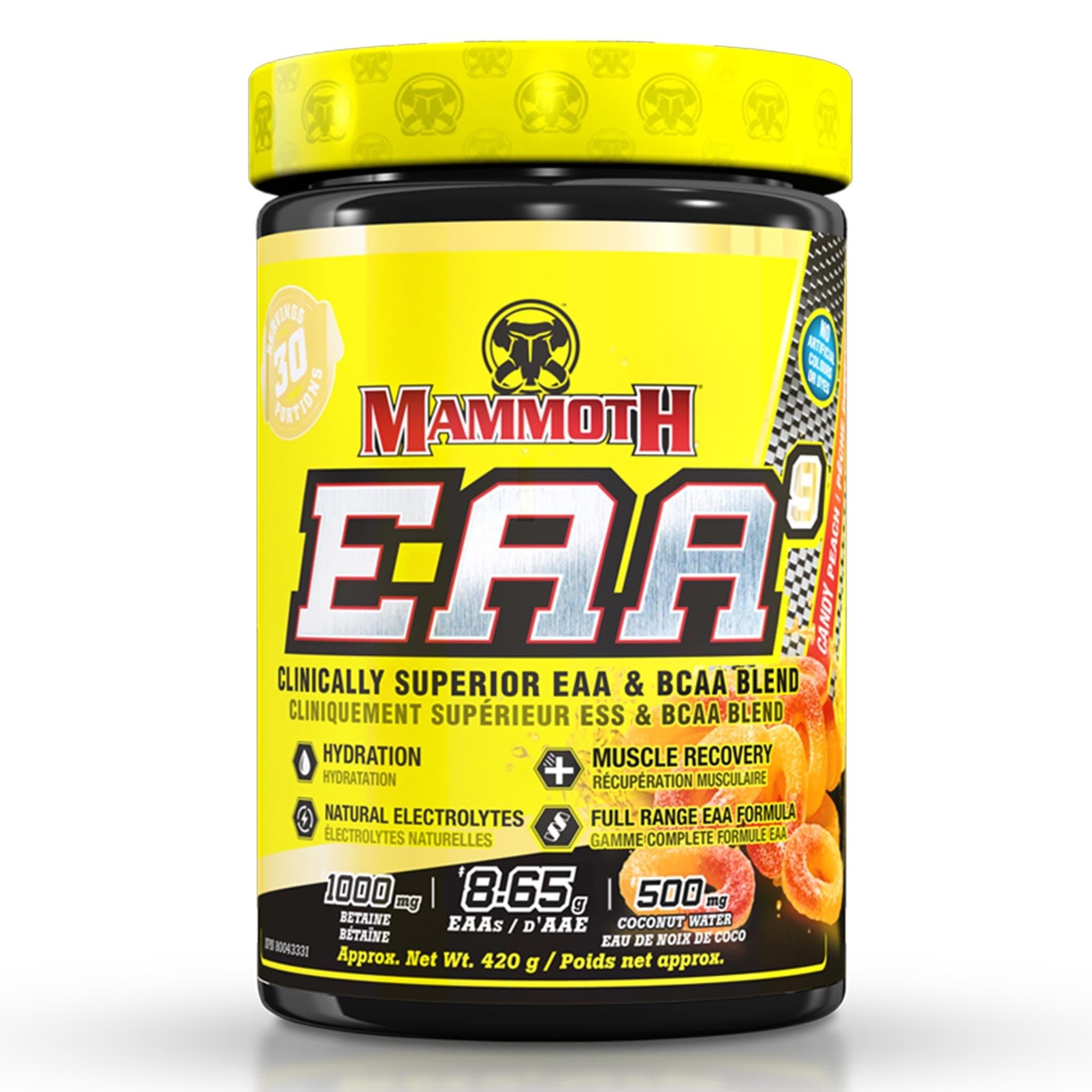 Mammoth EAA9 390g | HERC'S Nutrition Canada
