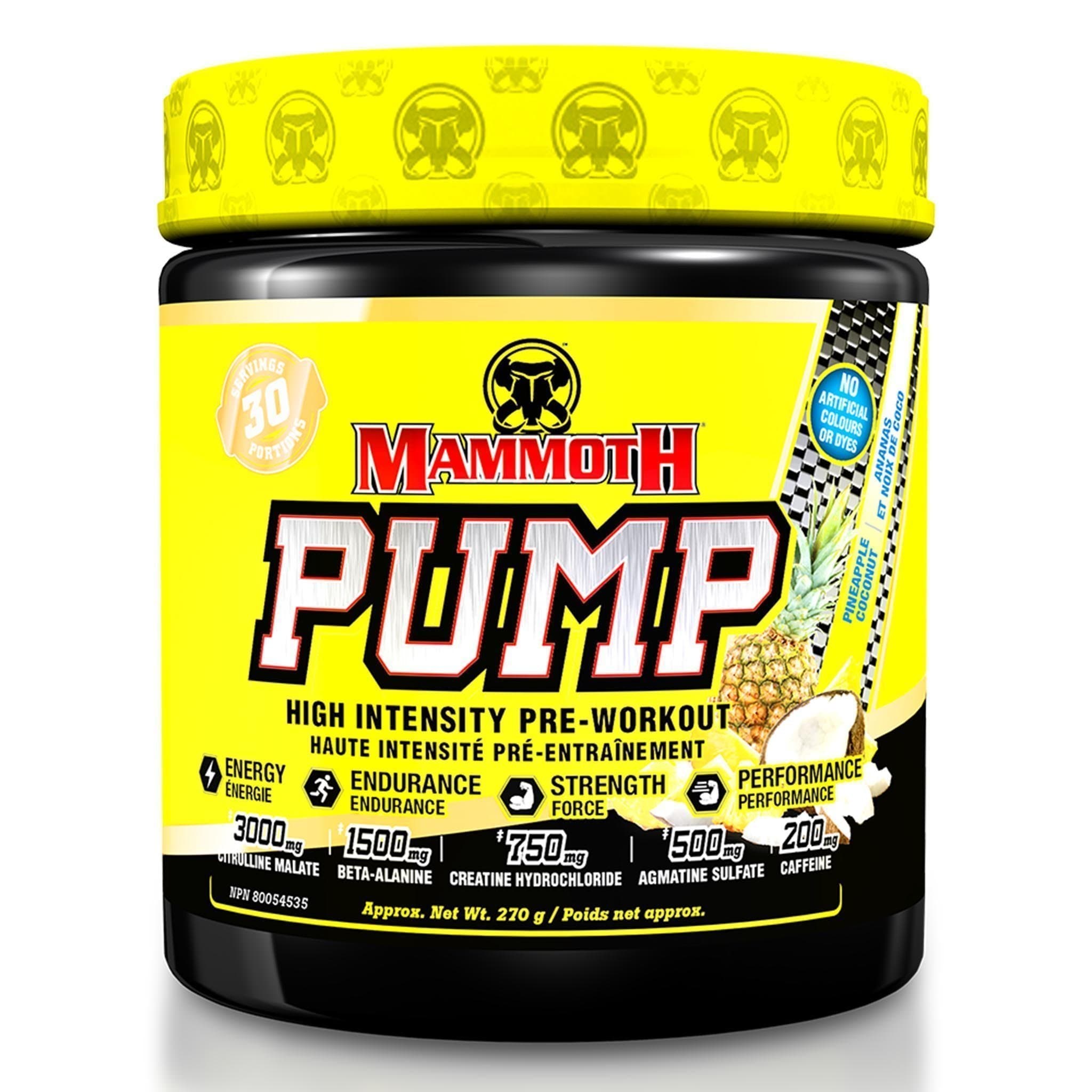 Mammoth Pump 270g | HERC'S Nutrition Canada
