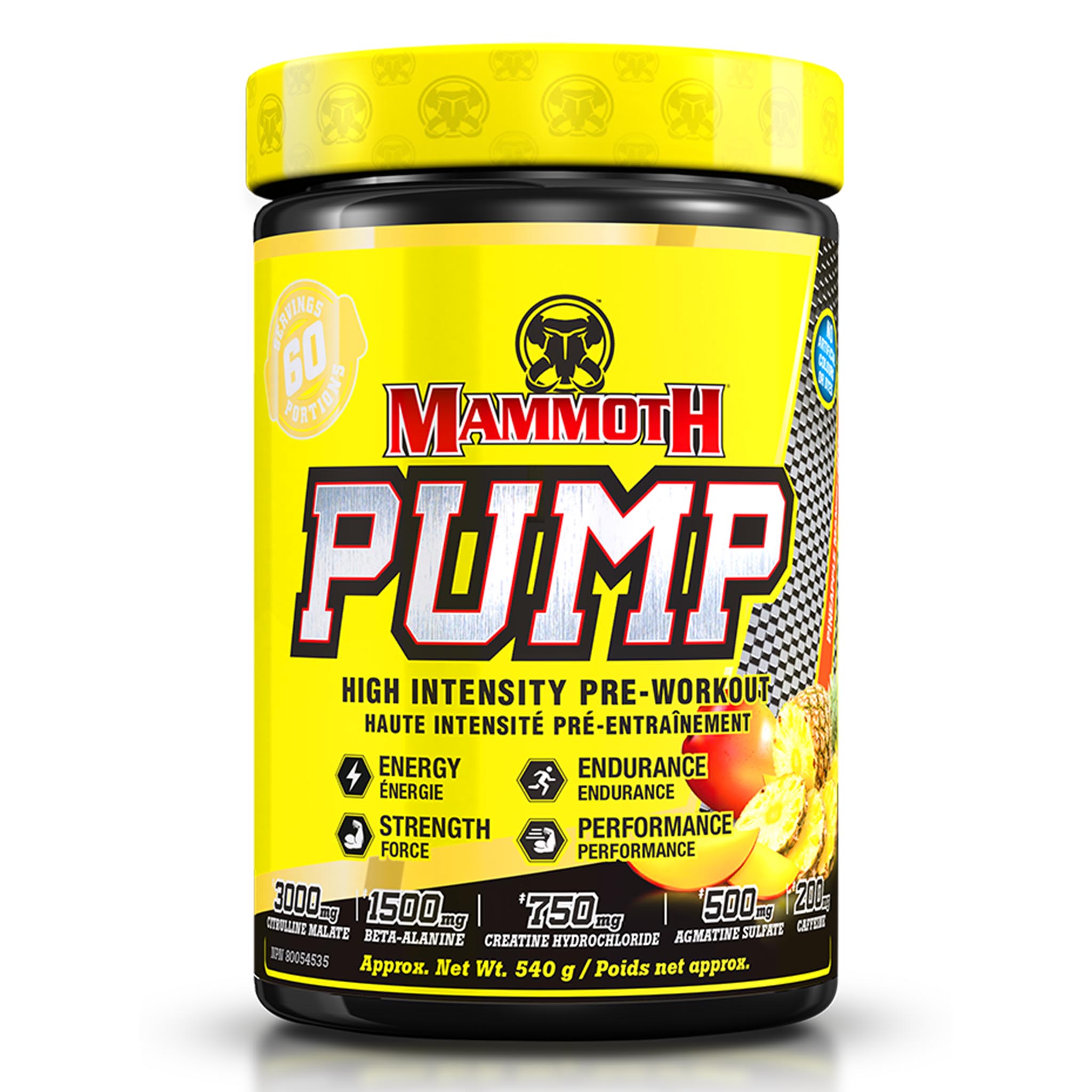 Mammoth Pump 540g | HERC'S Nutrition Canada