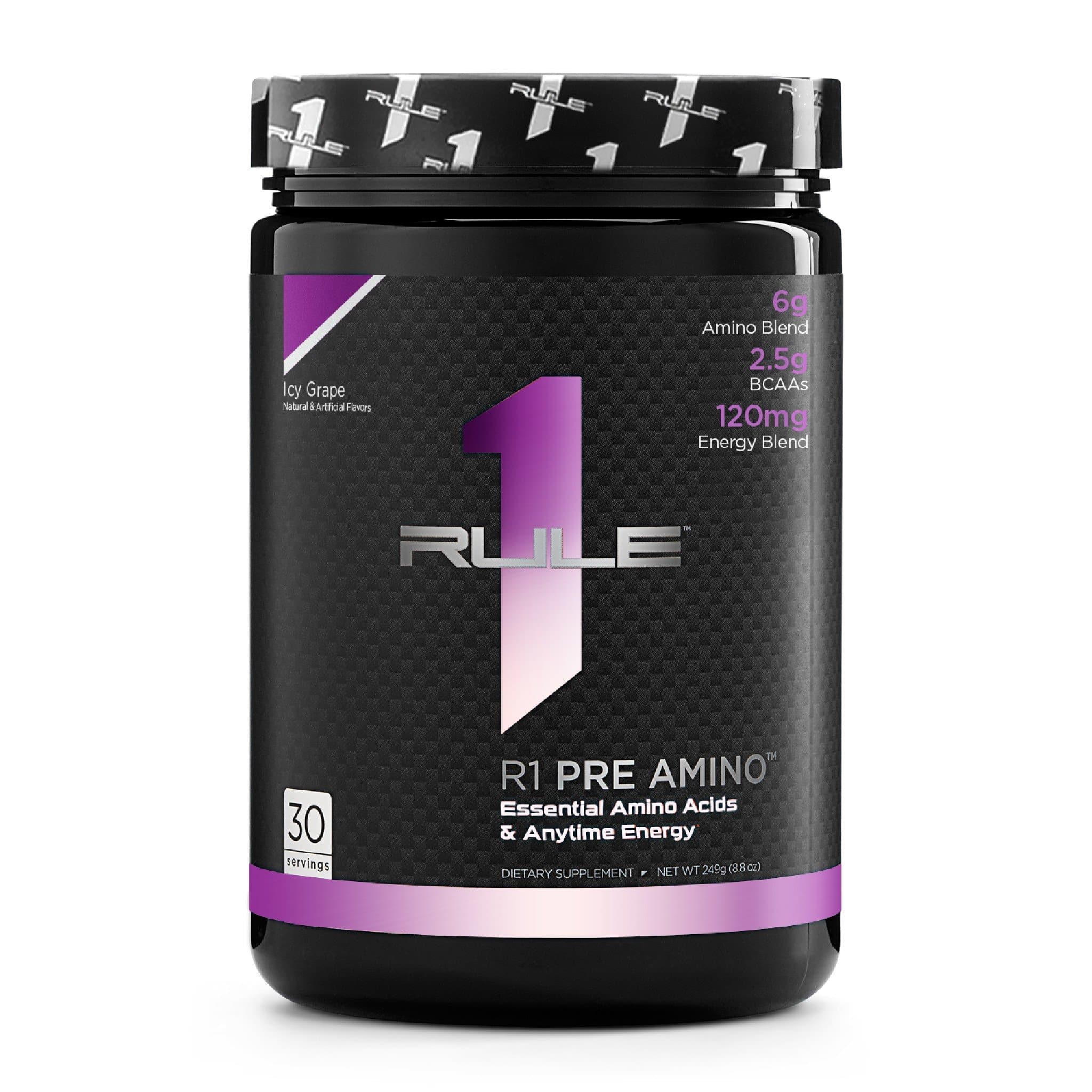 Rule1 Pre-Amino 30 serving | HERC'S Nutrition Canada