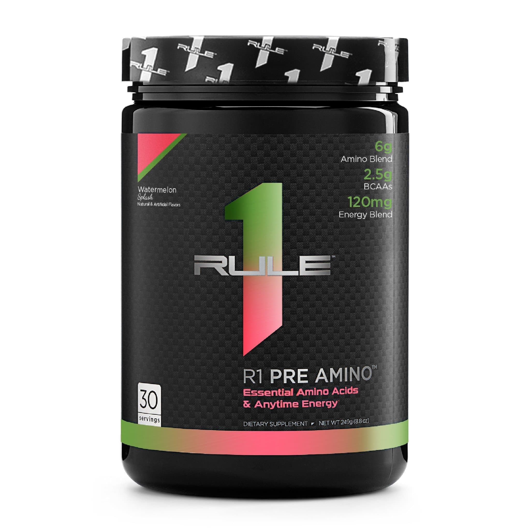 Rule1 Pre-Amino 30 serving | HERC'S Nutrition Canada