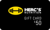 HERCs Nutrition Gift Cards | HERC'S Nutrition Canada