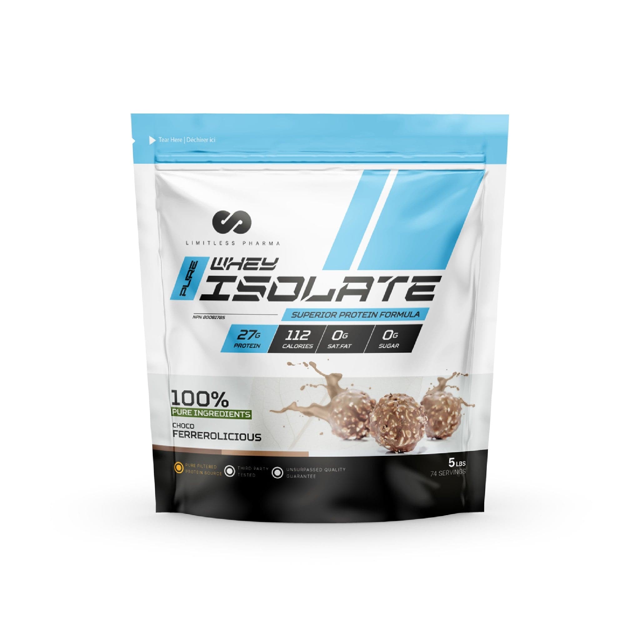 Limitless Pharma Whey Isolate 5lb