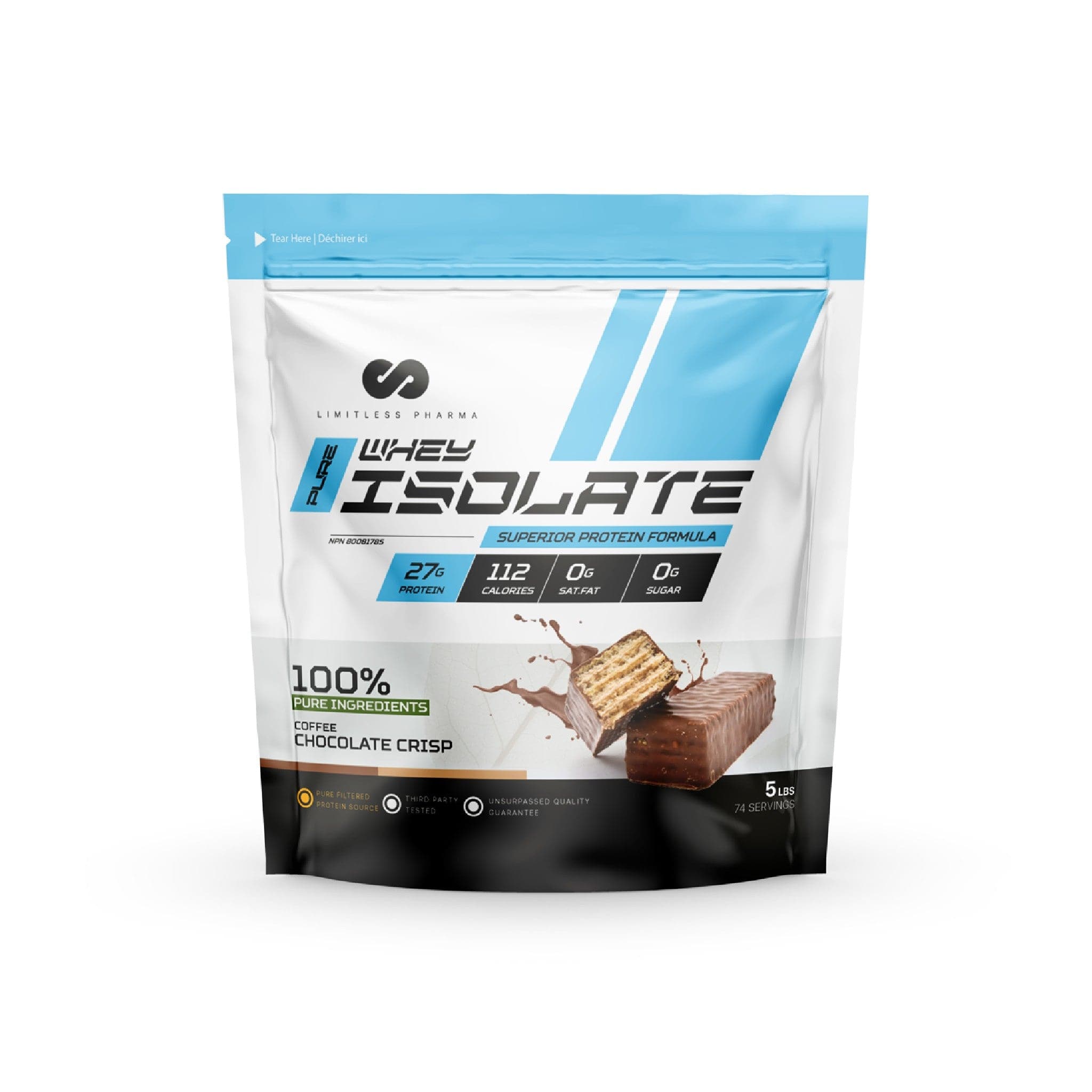 Limitless Pharma Whey Isolate 5lb