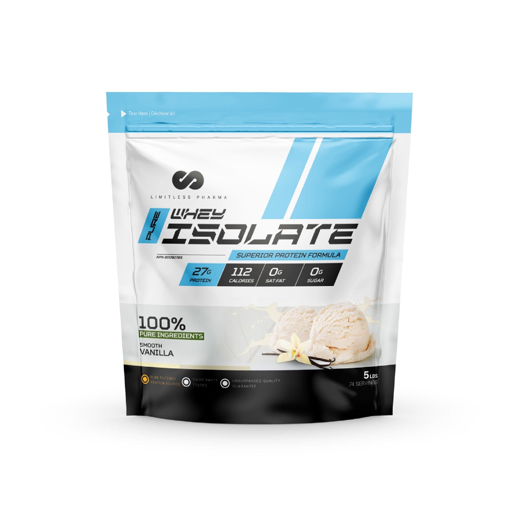 Limitless Pharma Whey Isolate 5lb