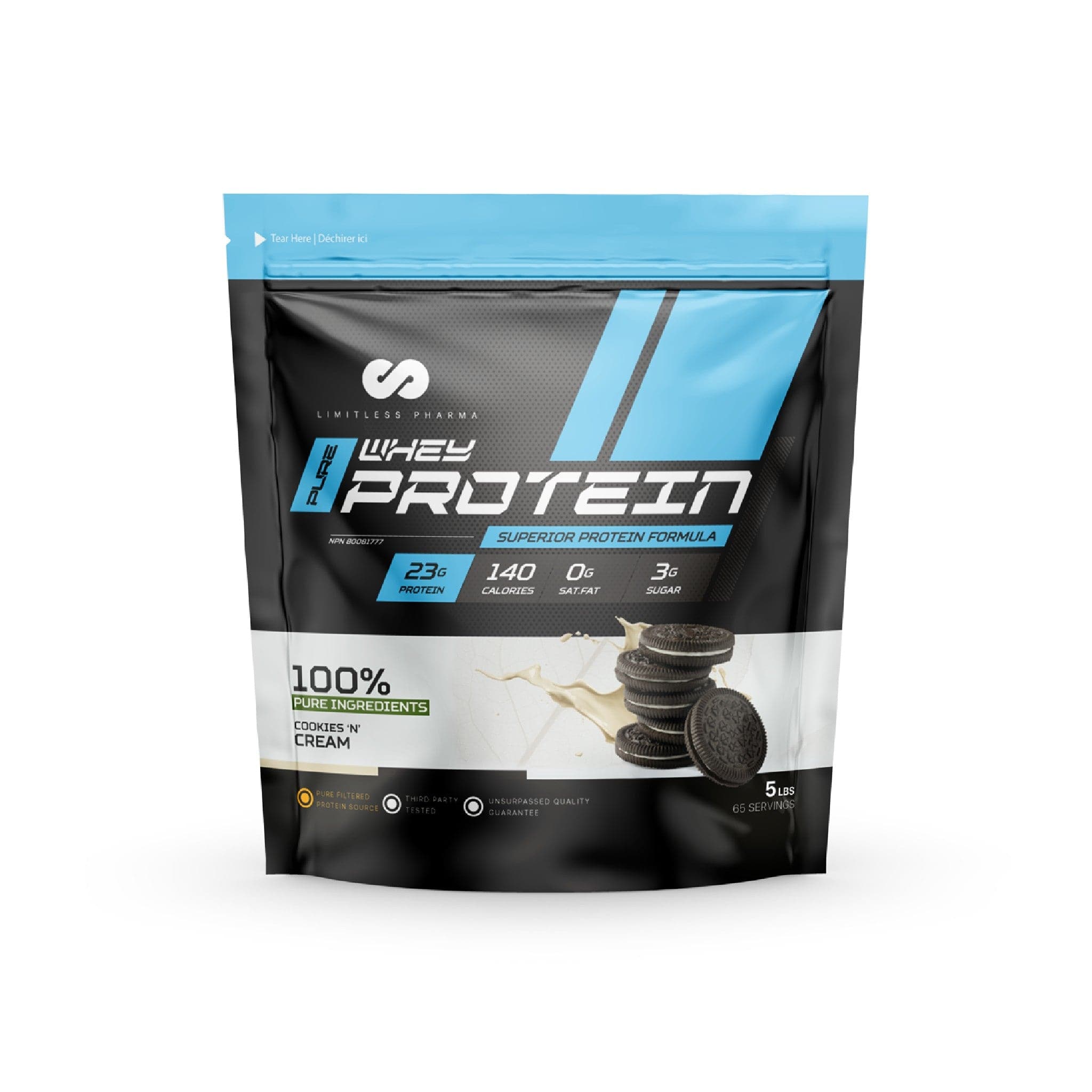Limitless Pharma Whey Protein 5lb