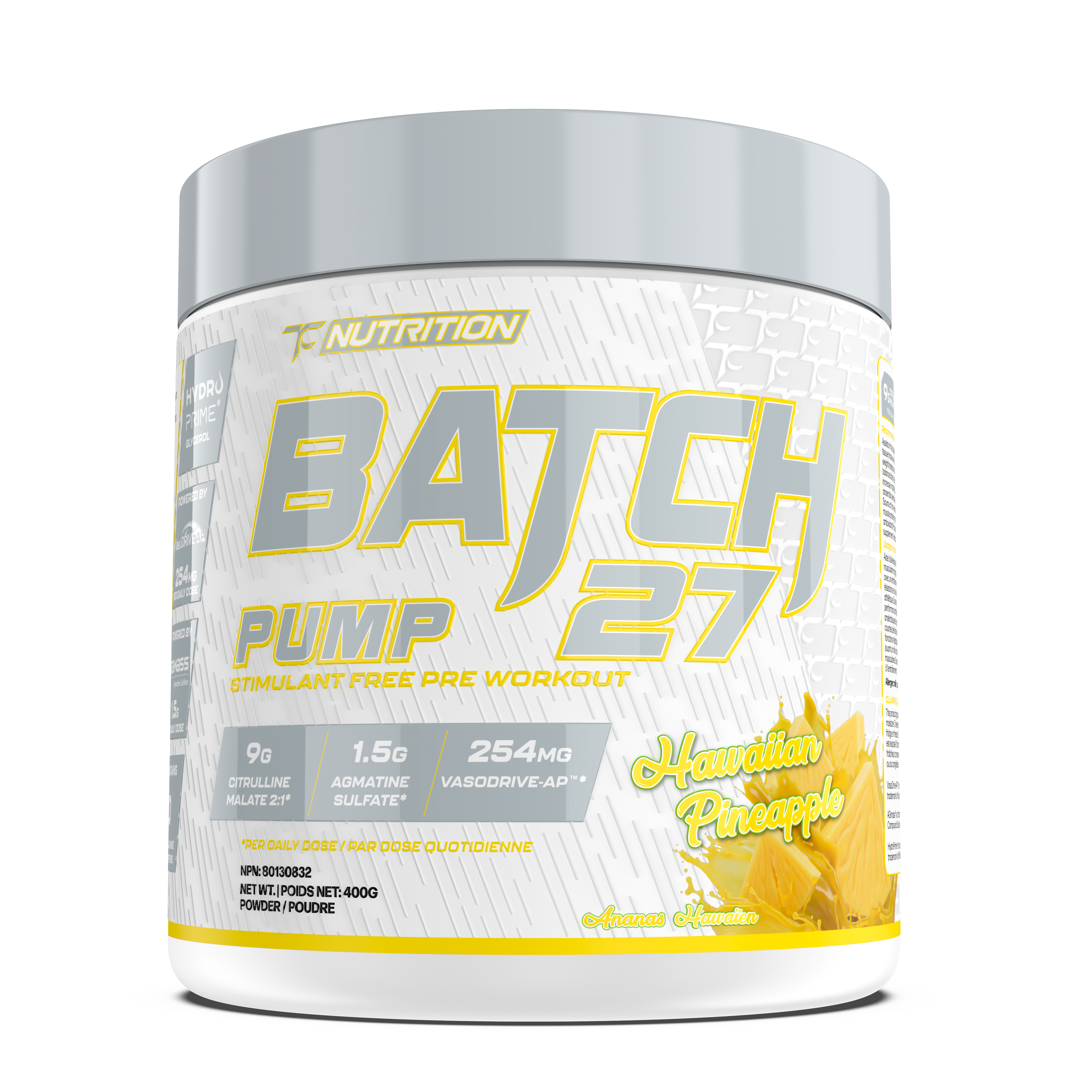 TC Nutrition Batch 27 Stim Free Pump