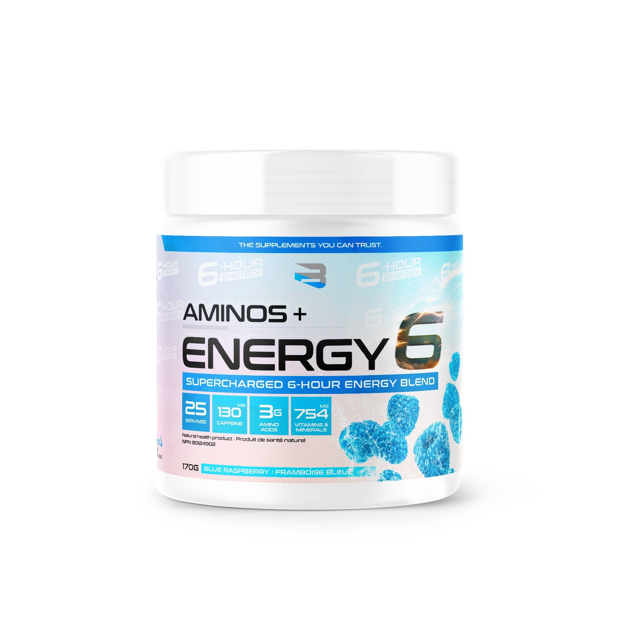 Believe Supplements Aminos + Energy 6