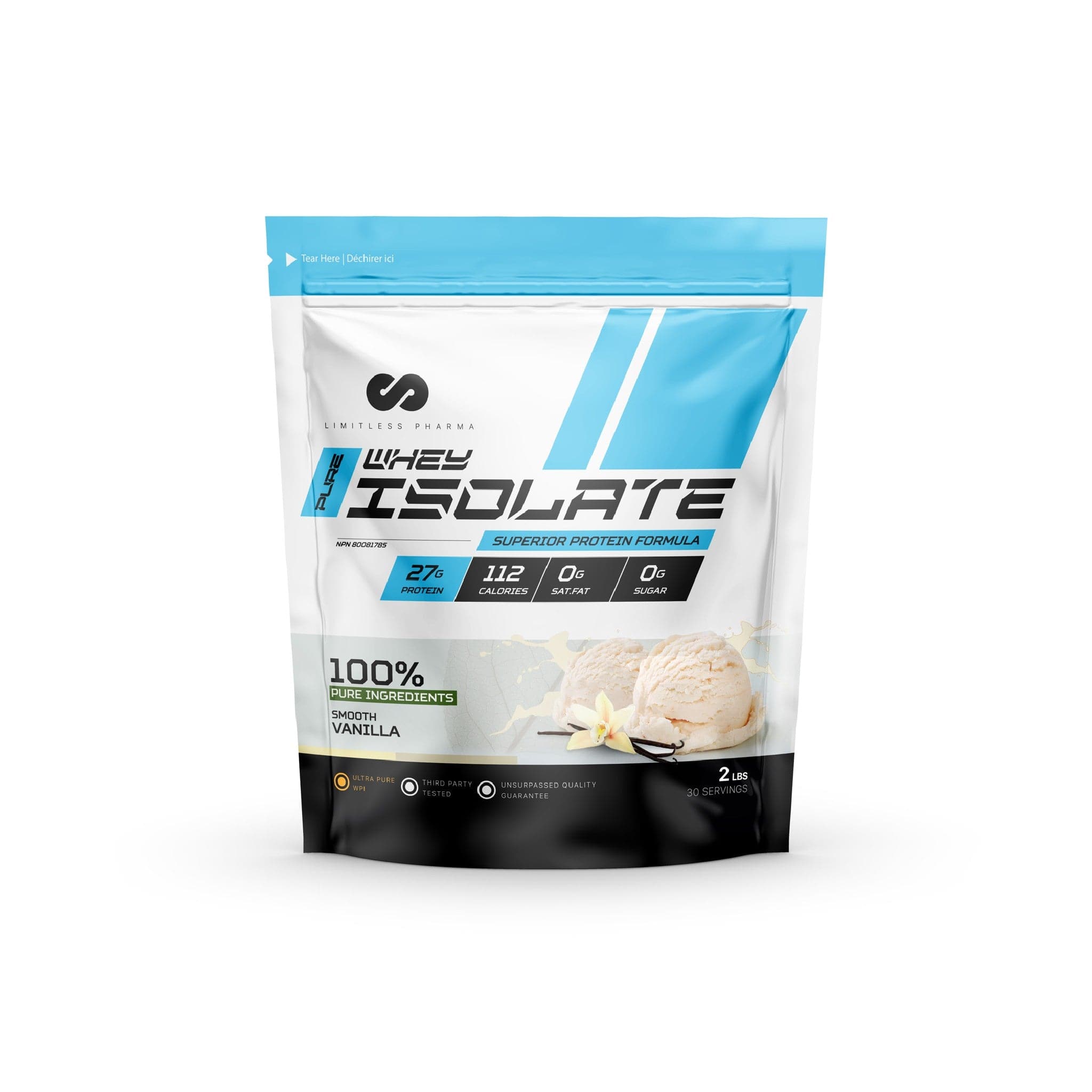 Limitless Pharma Whey Isolate 2lb