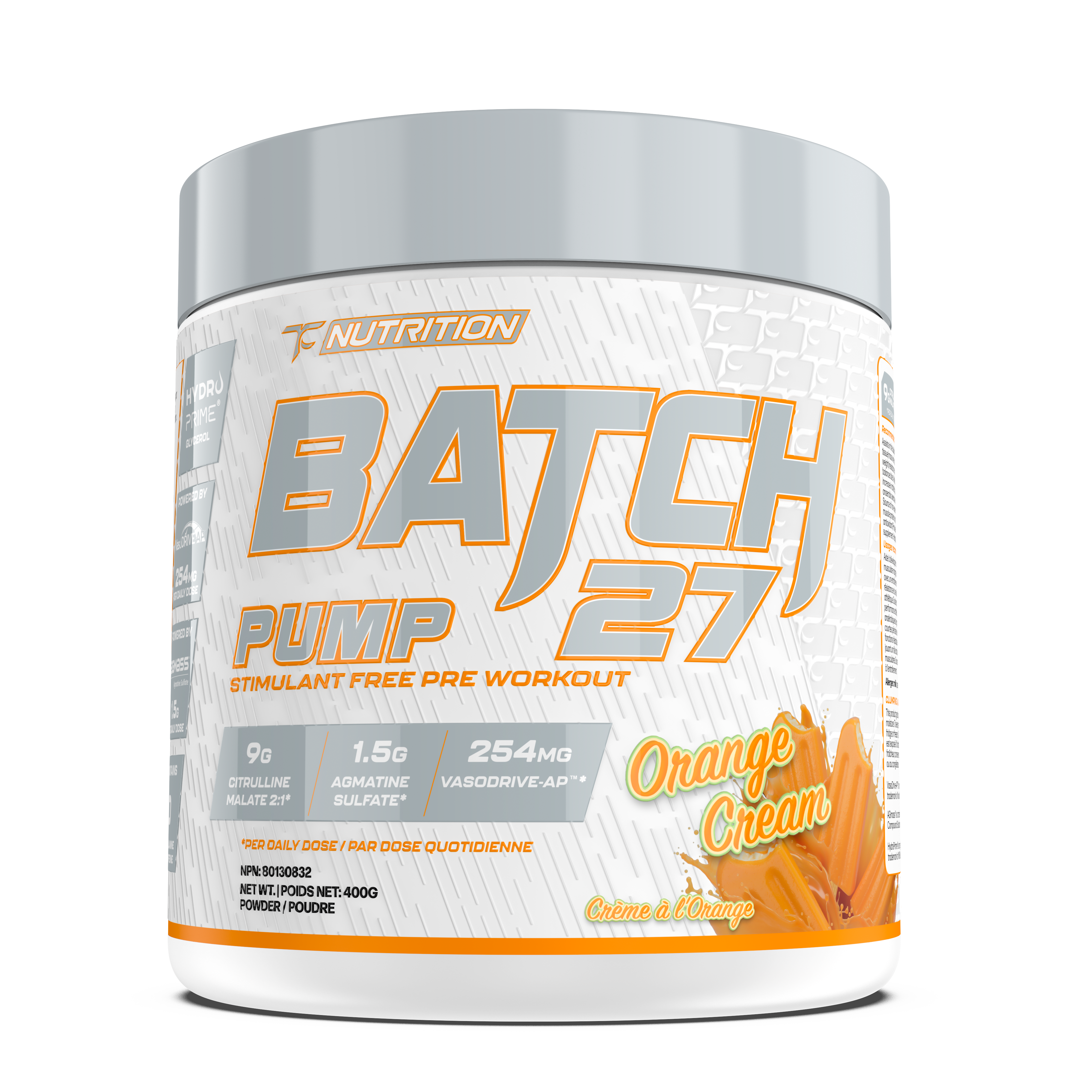 TC Nutrition Batch 27 Stim Free Pump