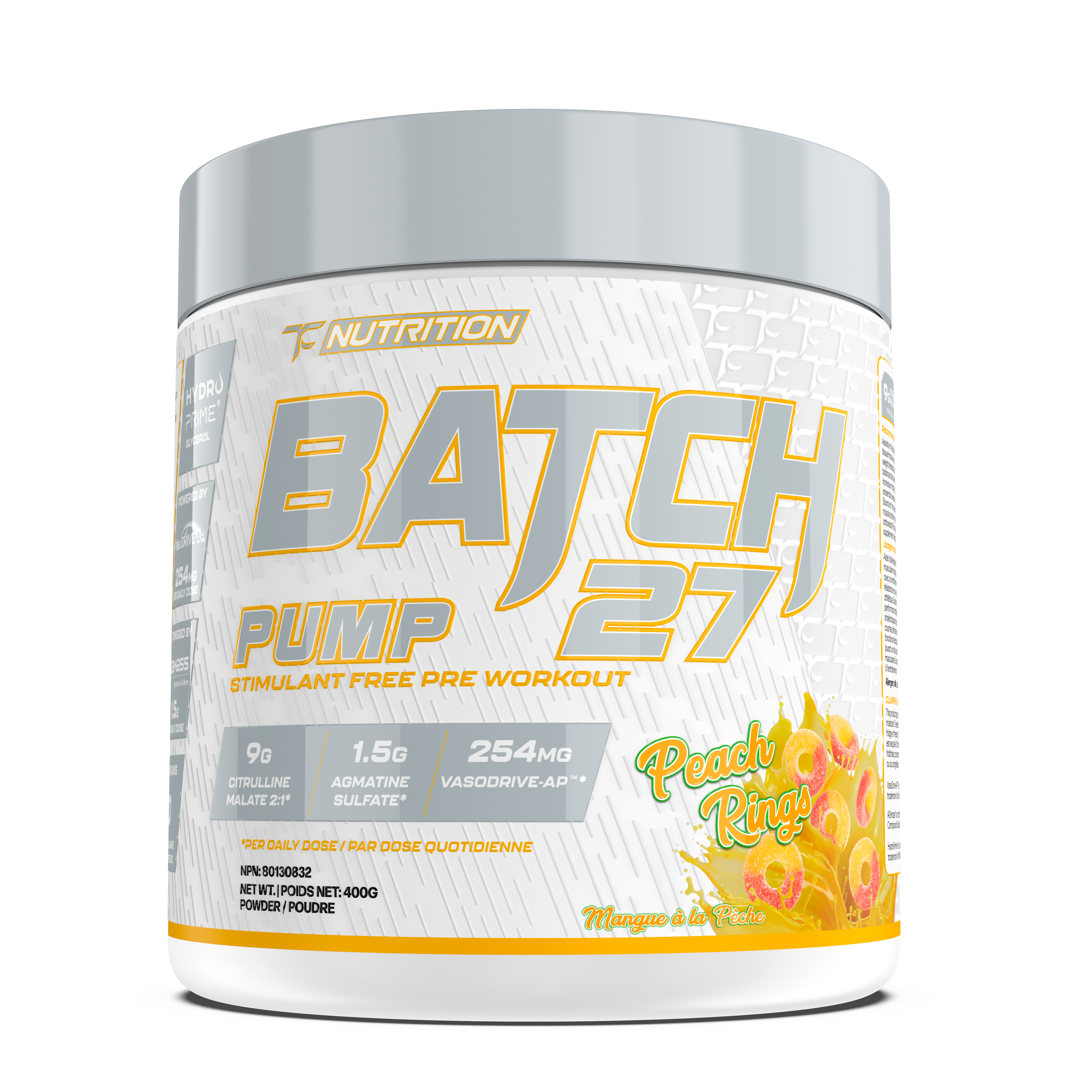 TC Nutrition Batch 27 Stim Free Pump