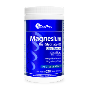 CanPrev Magnesium Bis-Glycinate 400 Ultra Gentle Powder 240g