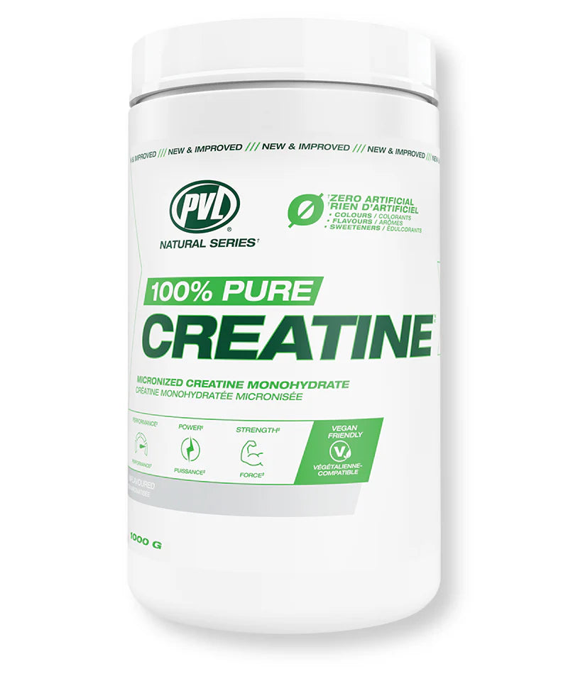 PVL 100% Pure Créatine Sans Saveur 1kg